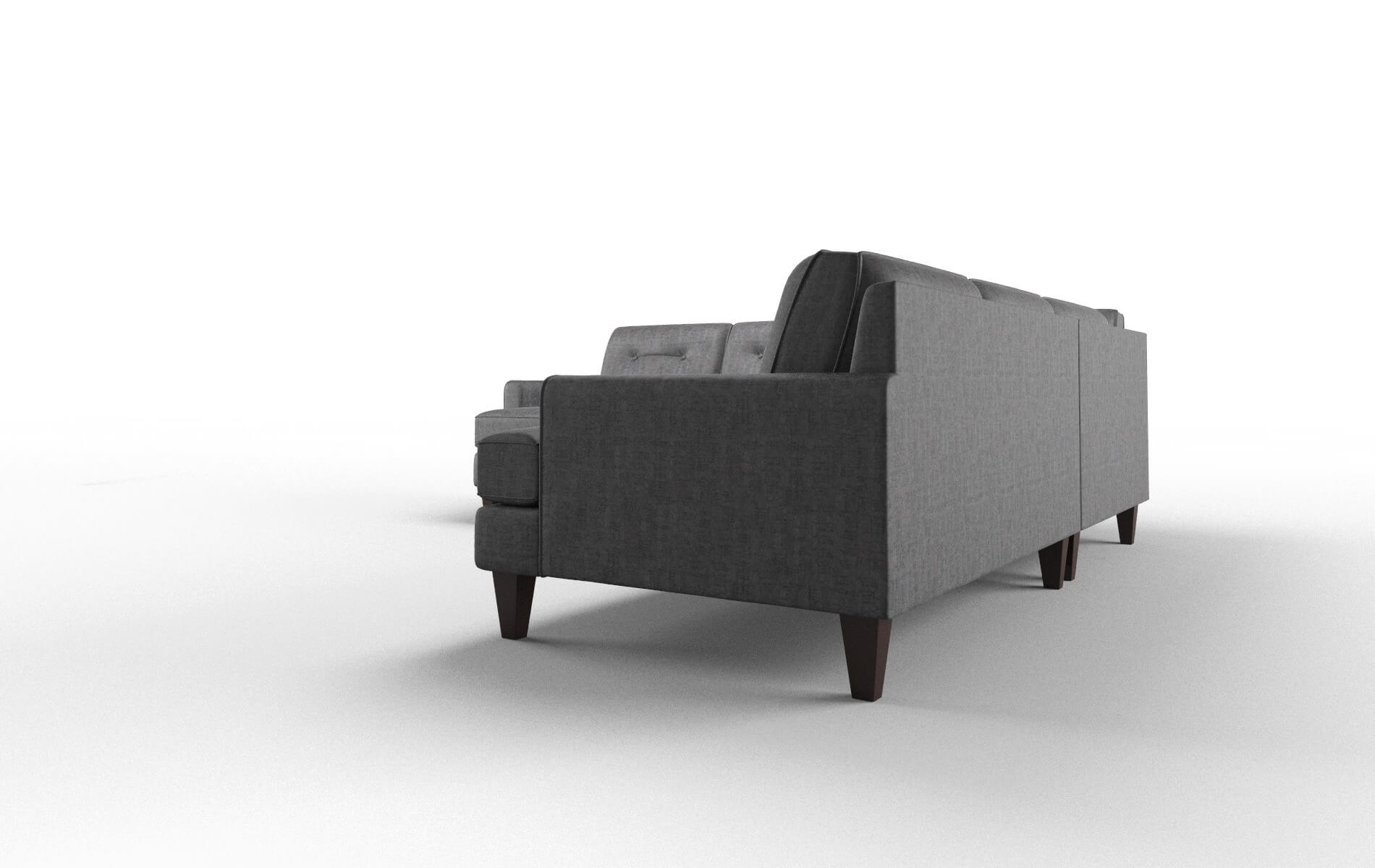 Naples Marcy Baltic Sectional espresso legs 4