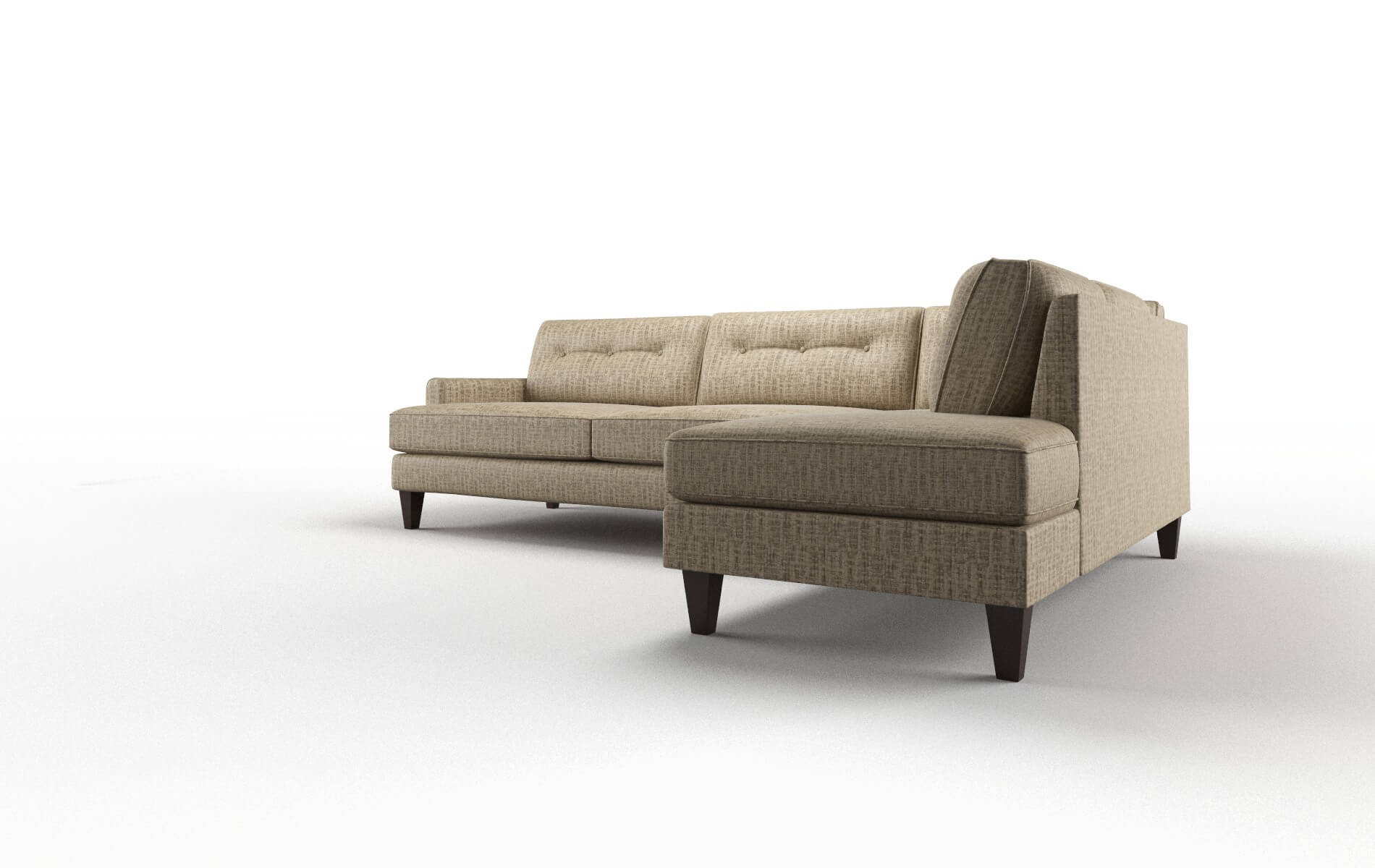 Naples Marcy Camel Panel espresso legs 4