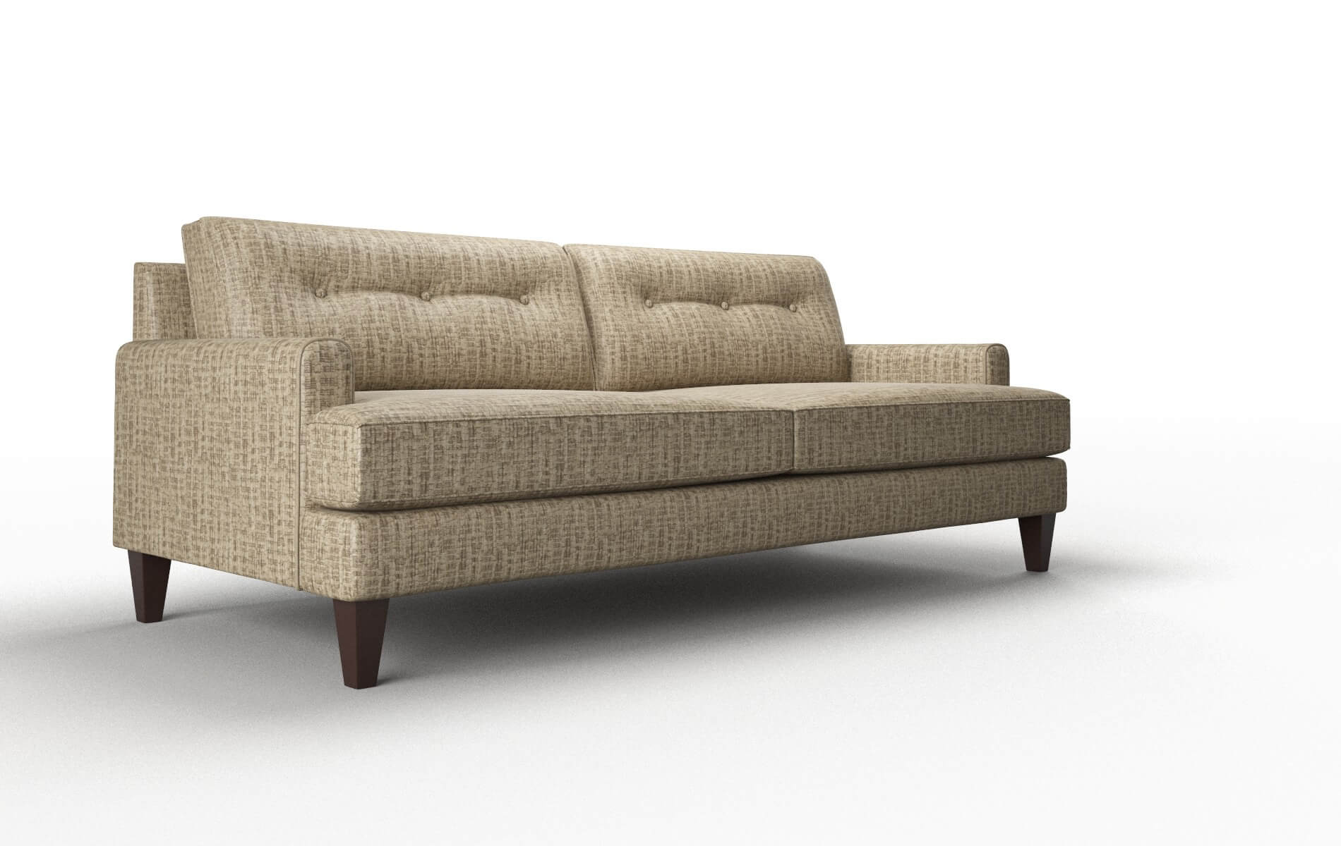 Naples Marcy Camel Sofa espresso legs 2