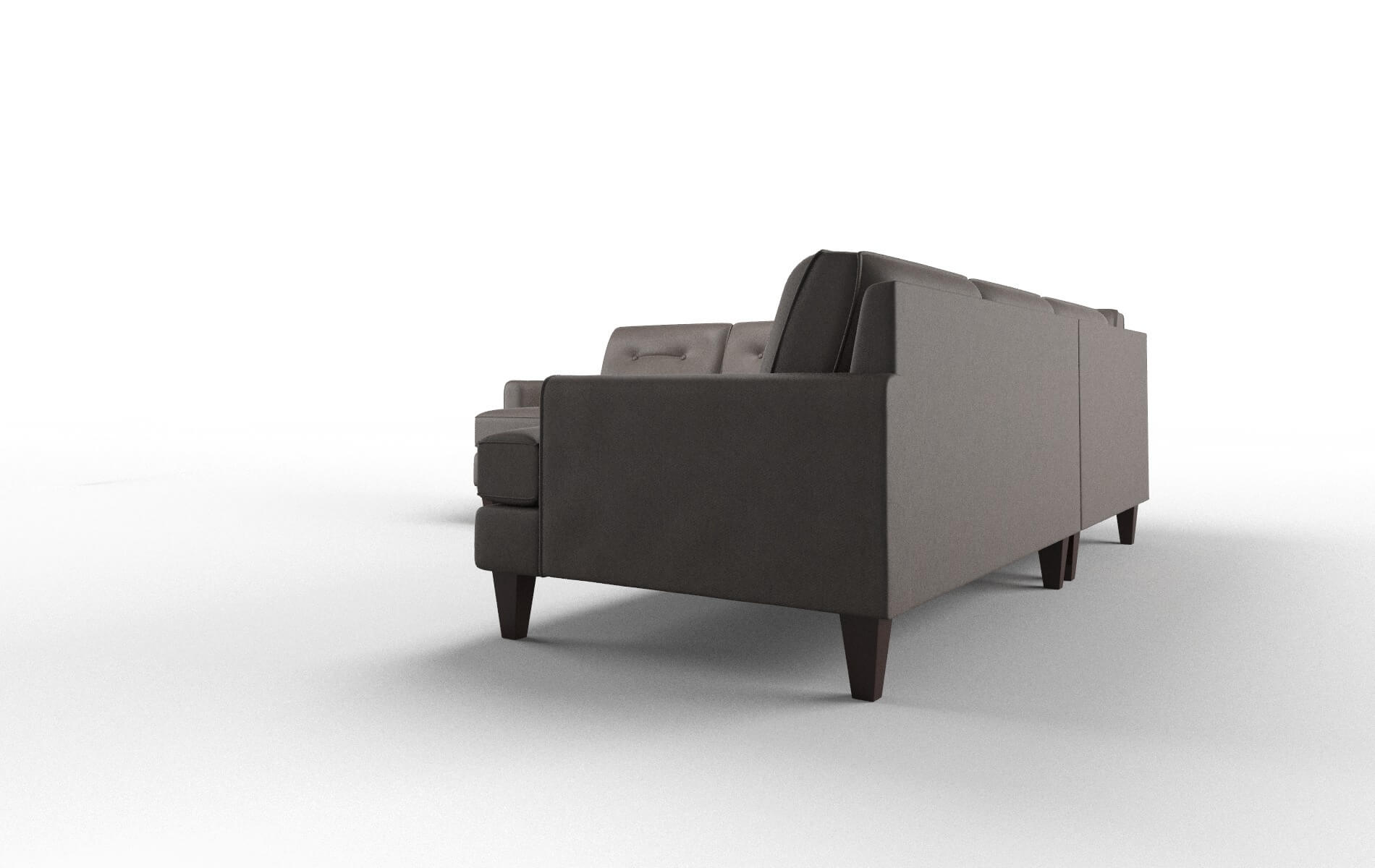 Naples Naples Graphite Sectional espresso legs 4