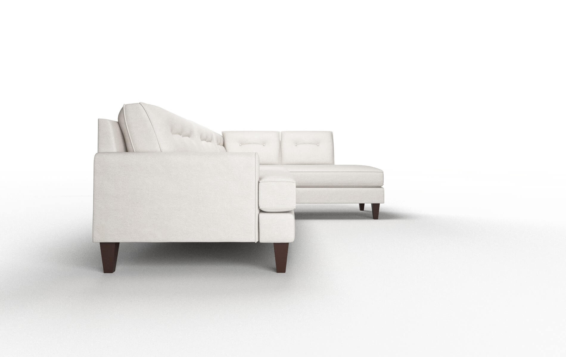 Naples Noble Grey Panel espresso legs 3