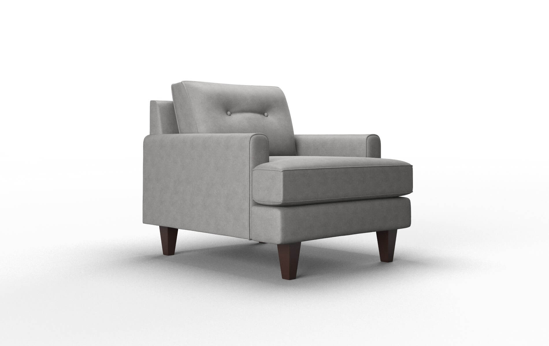 Naples Noble Smoke Chair espresso legs 2