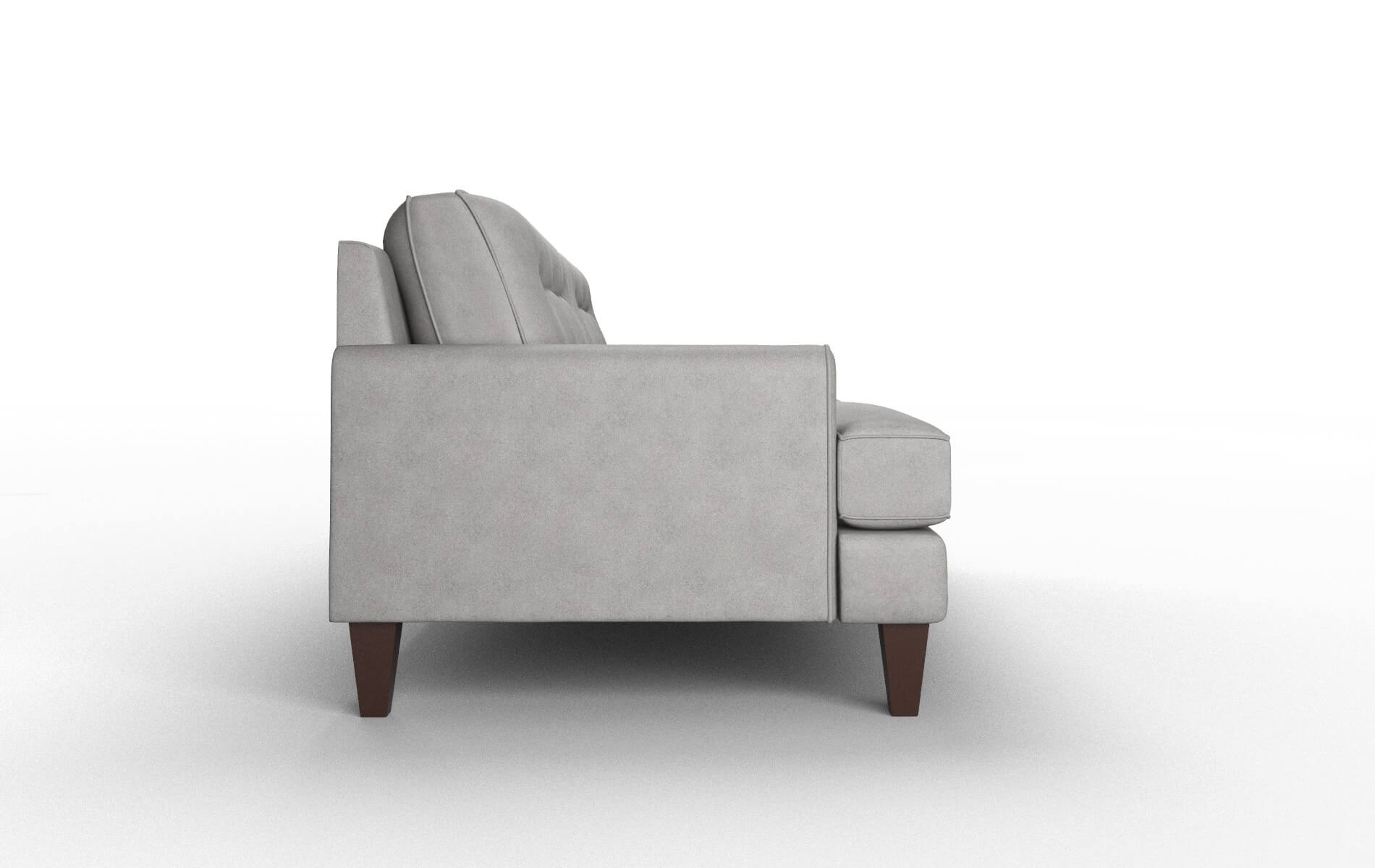 Naples Noble Smoke Sofa espresso legs 3