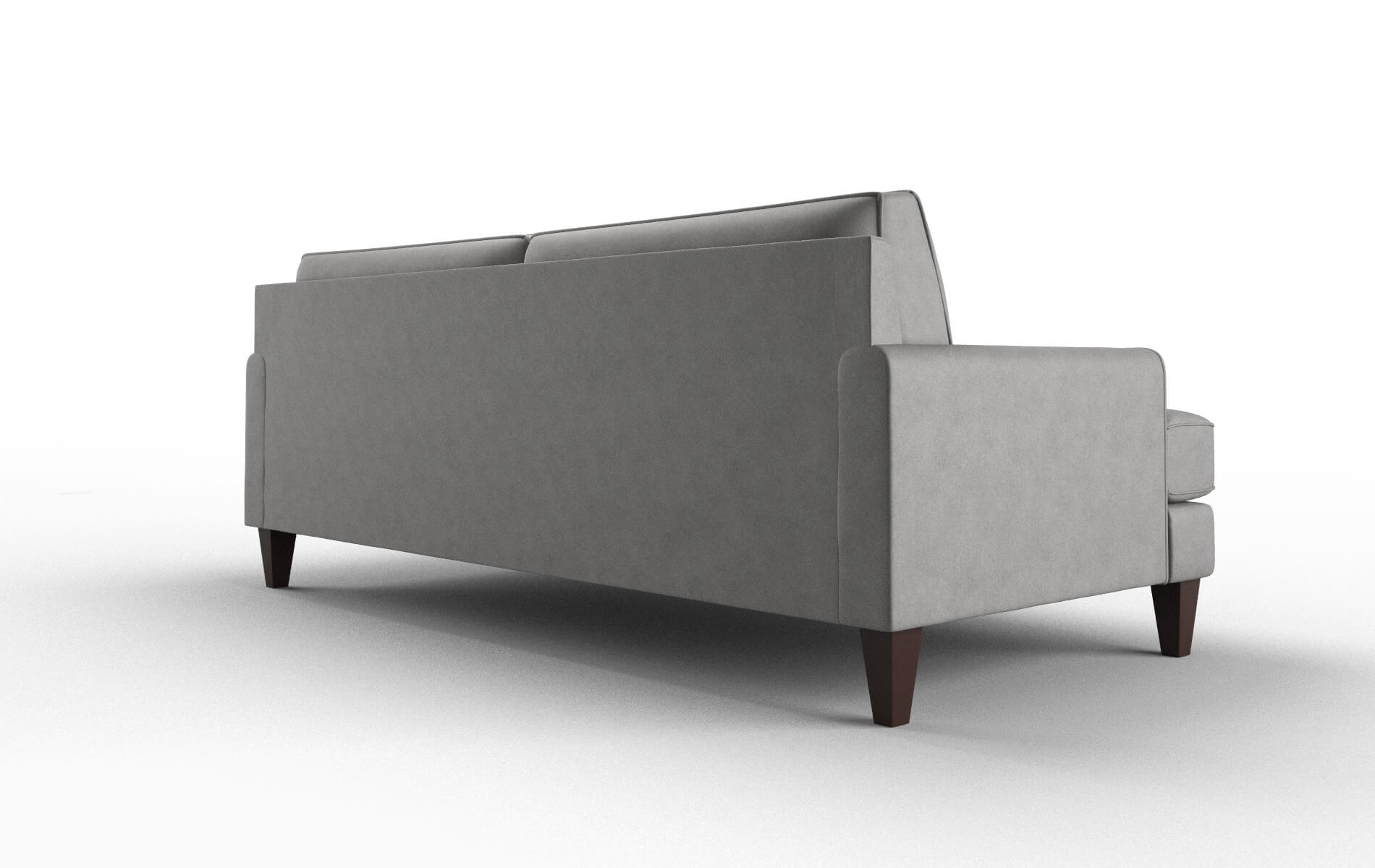 Naples Noble Smoke Sofa espresso legs 5