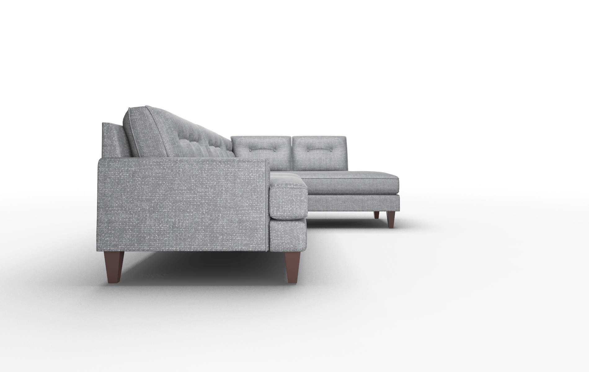 Naples Notion Graphite Panel espresso legs 3