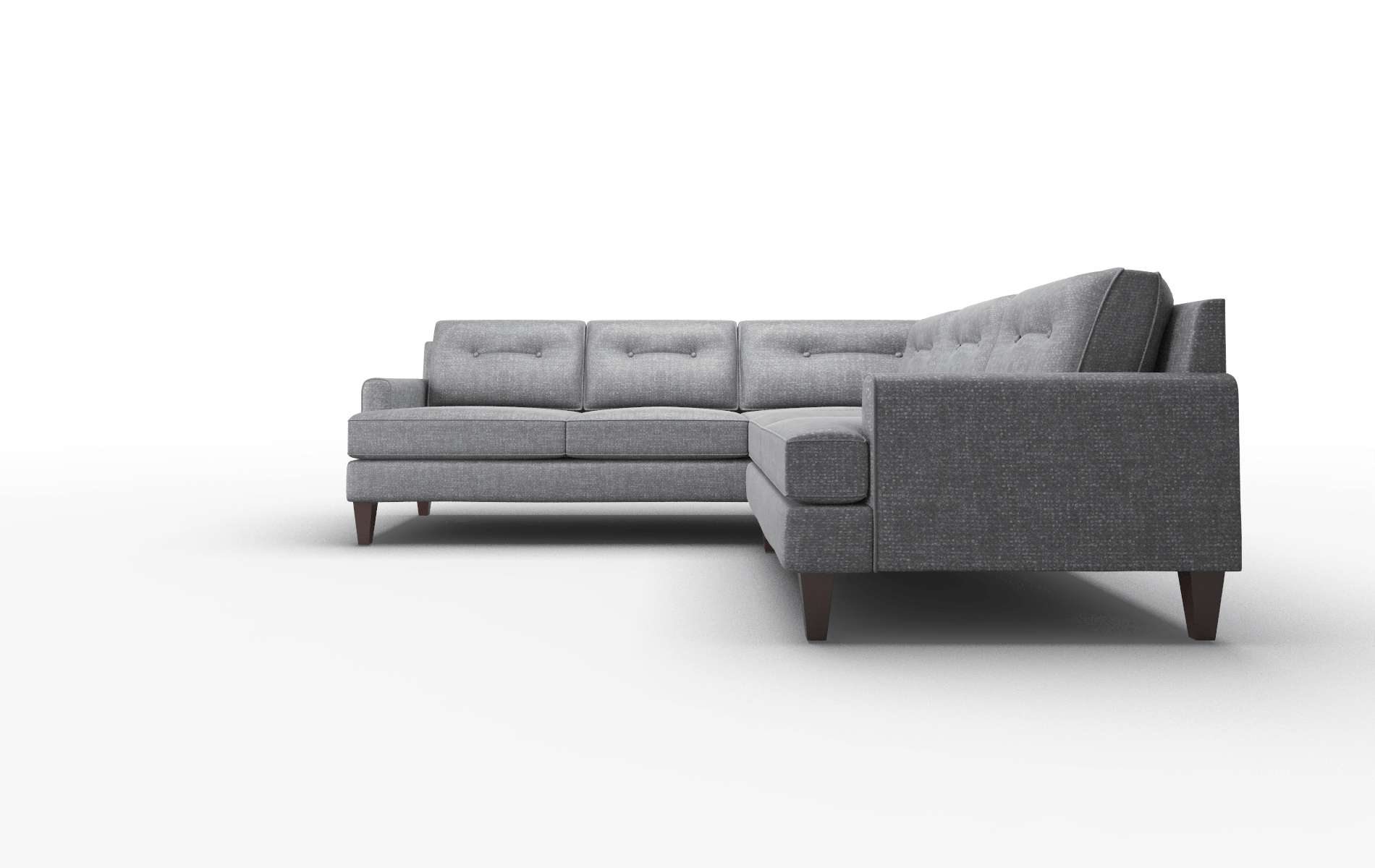 Naples Notion Graphite Sectional espresso legs 5