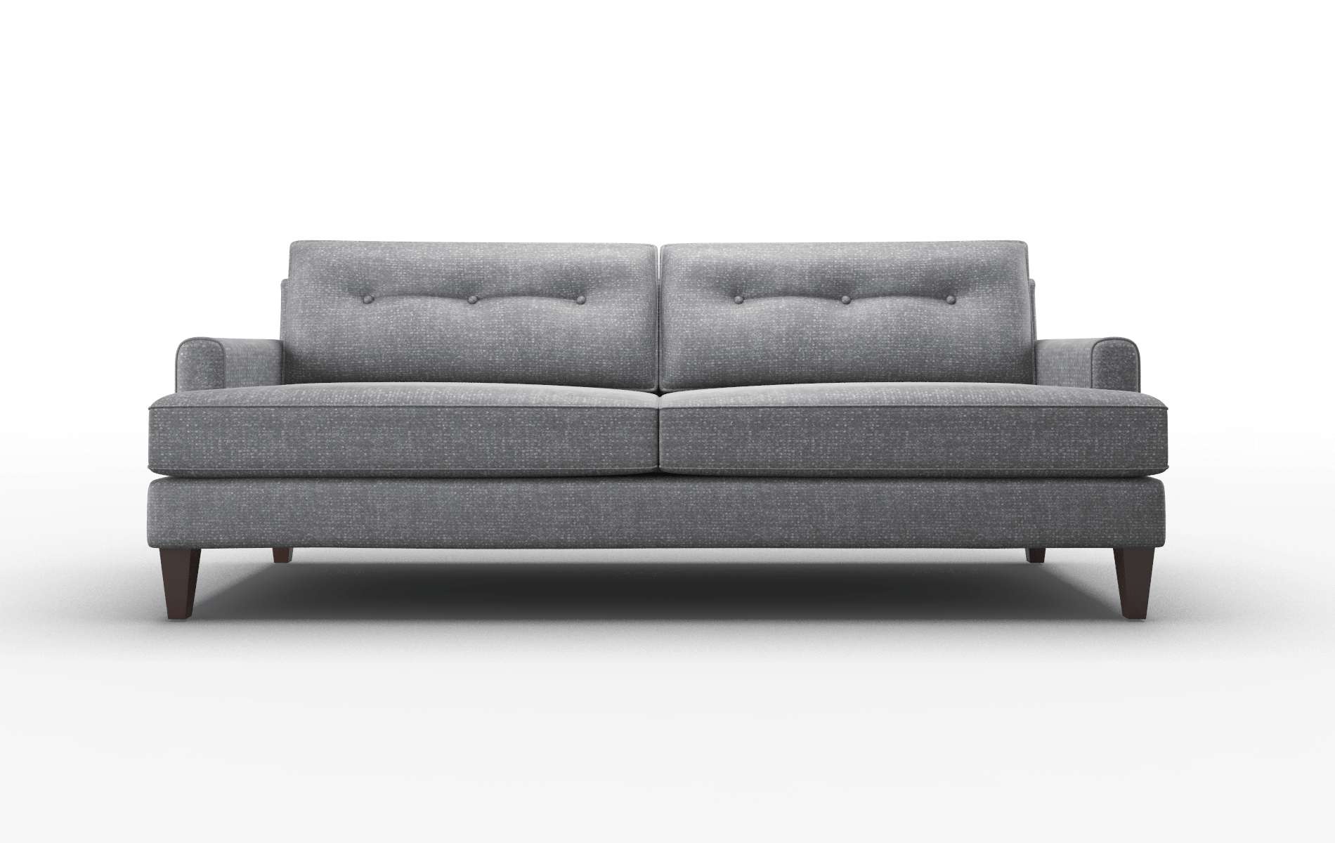 Naples Notion Graphite Sofa espresso legs 1