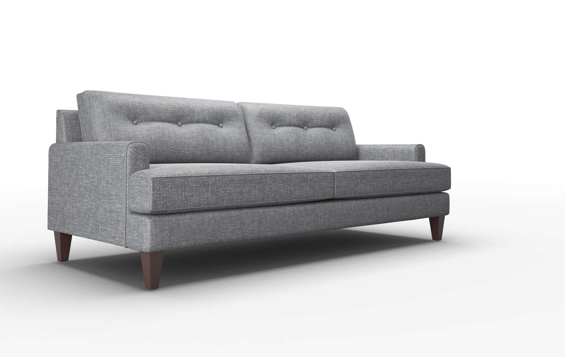 Naples Notion Graphite Sofa espresso legs 2
