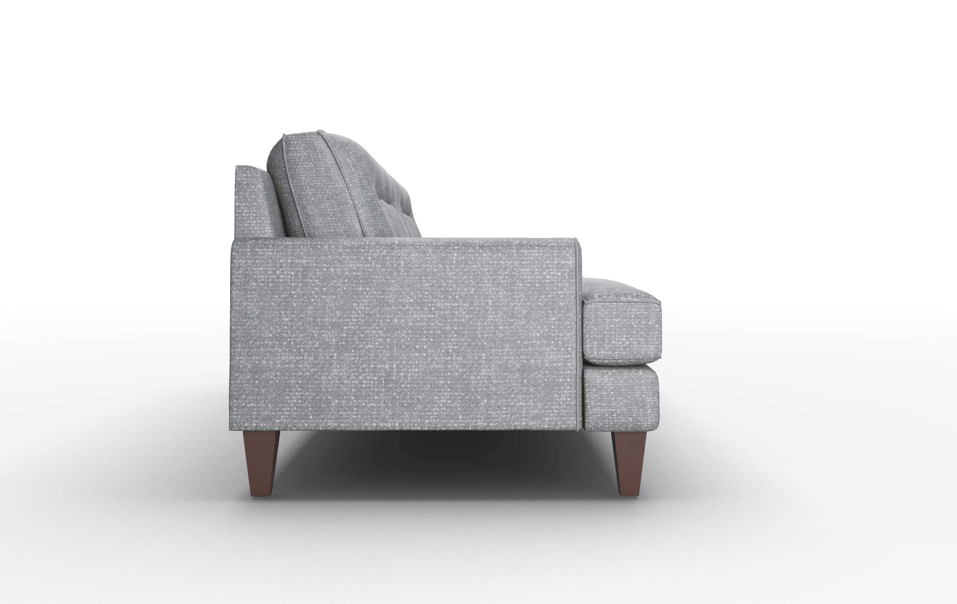 Naples Notion Graphite Sofa espresso legs 3
