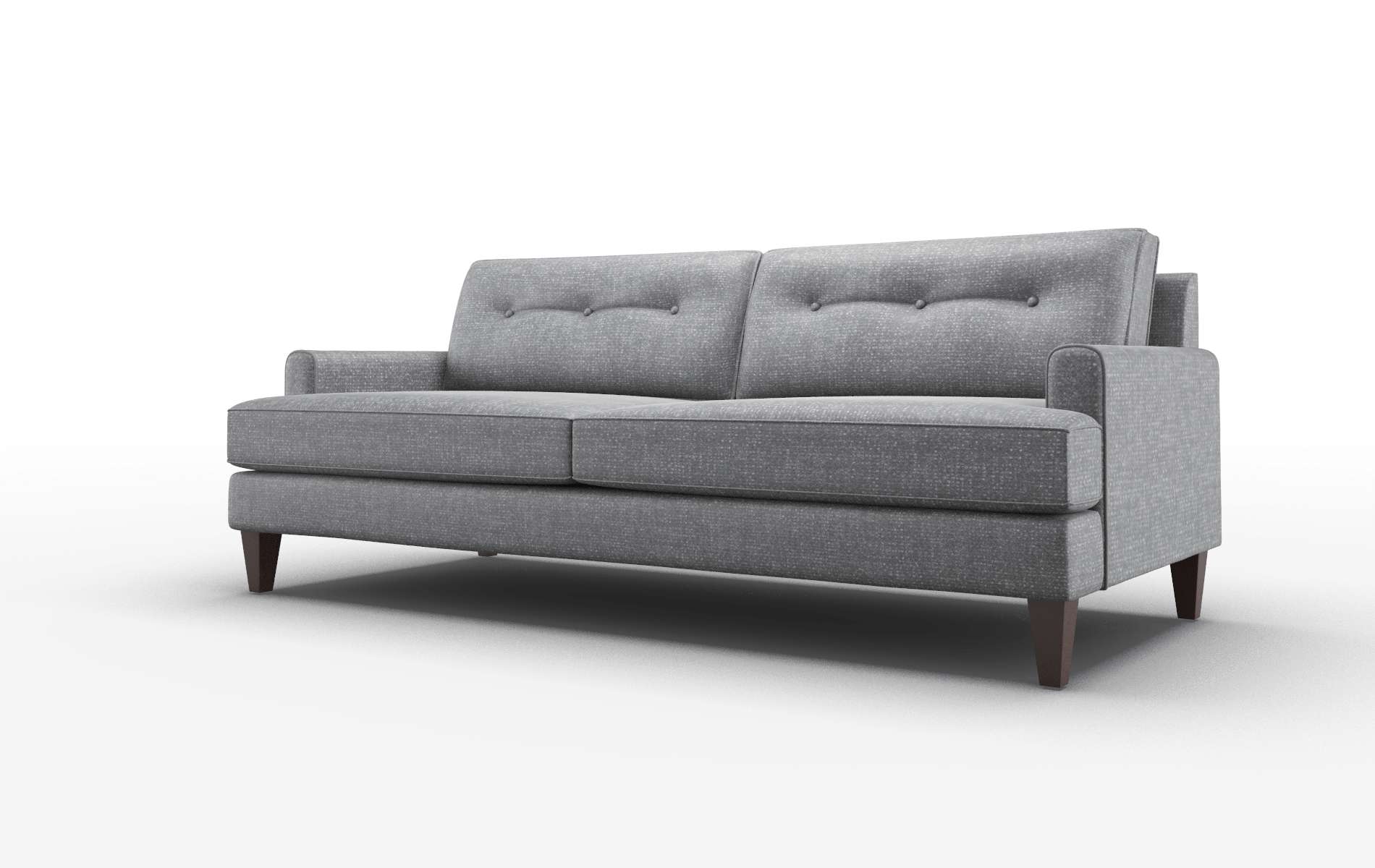Naples Notion Graphite Sofa espresso legs 4