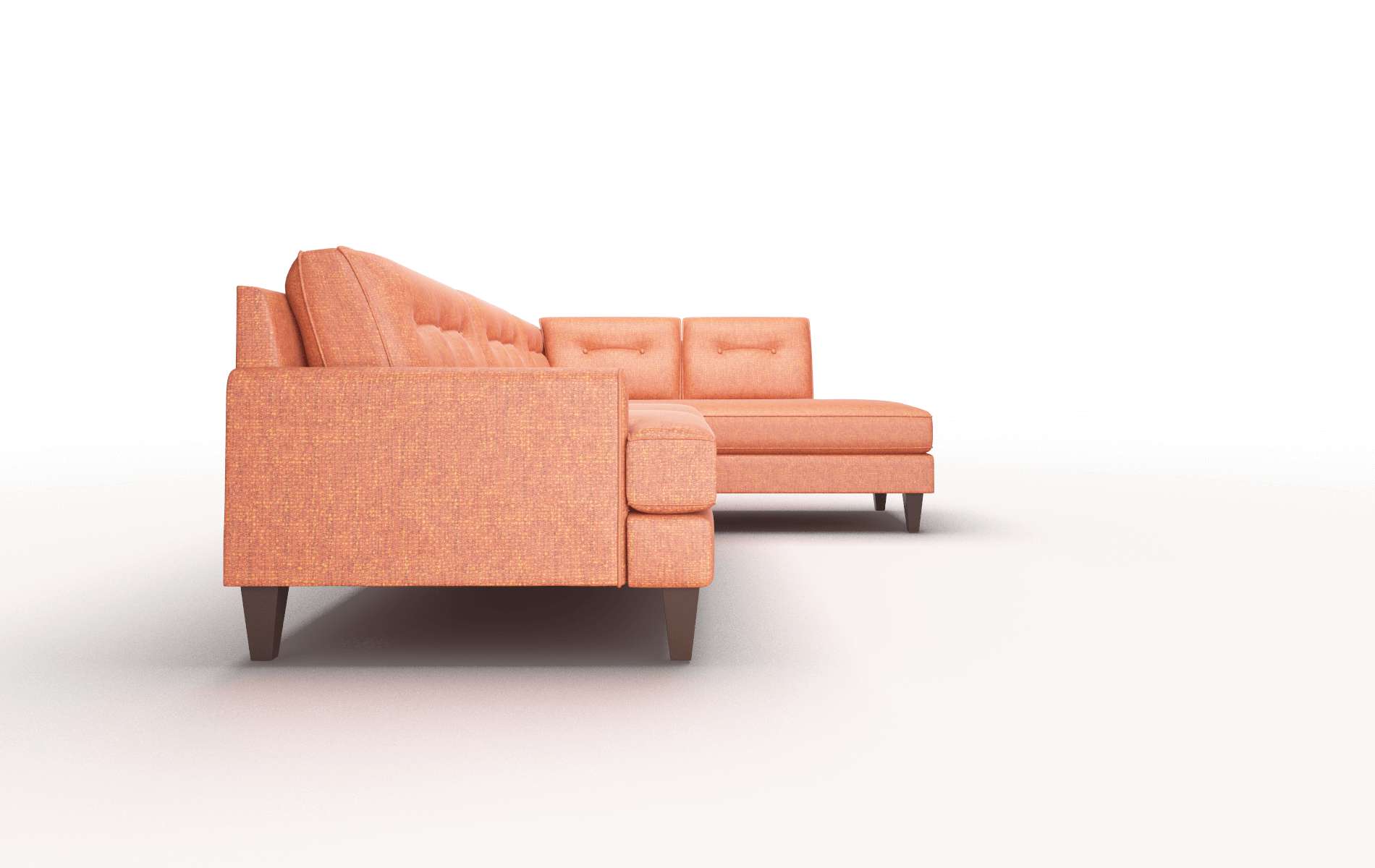 Naples Notion Tang Panel espresso legs 3