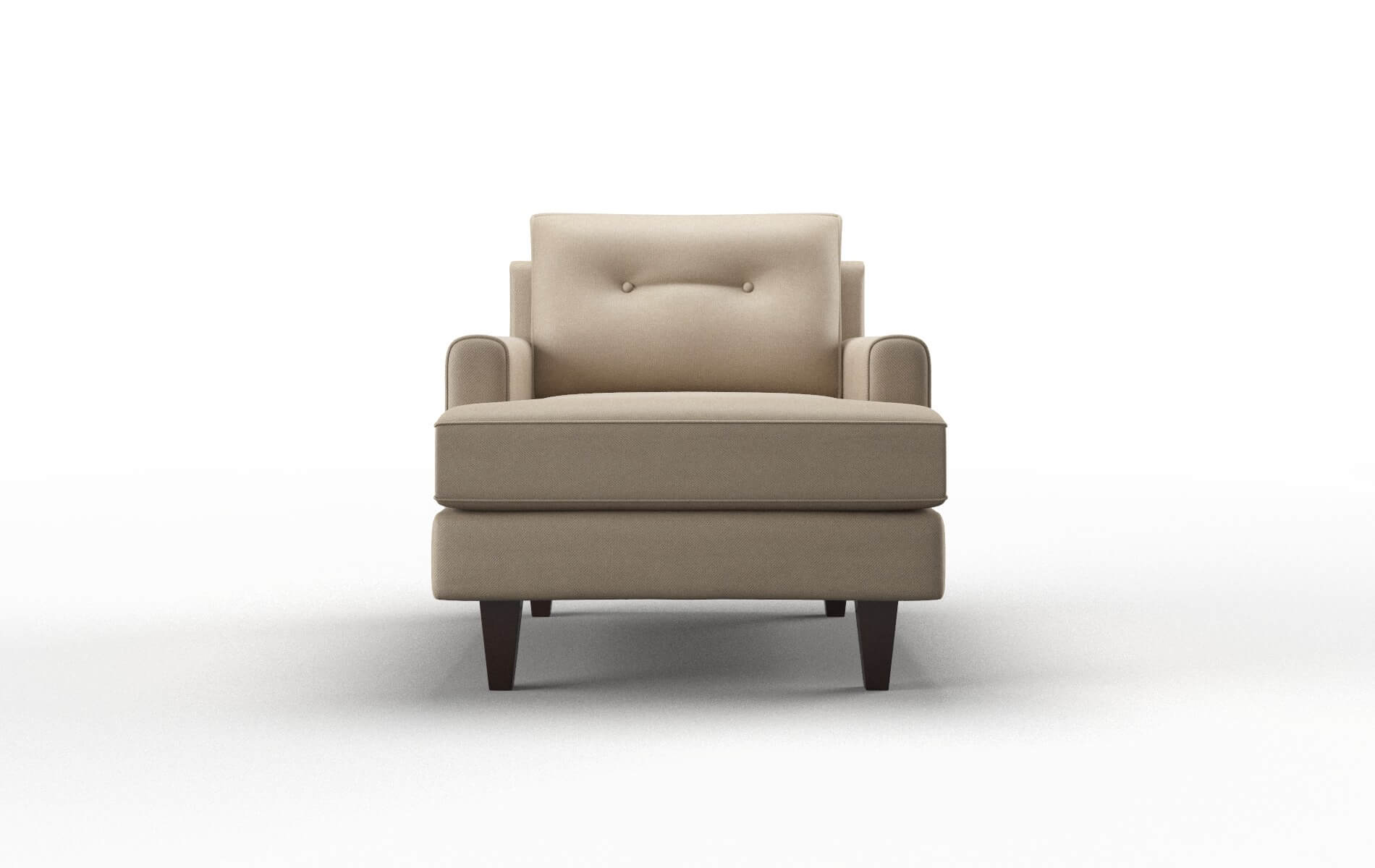 Naples Oakley taupe Chair Espresso Legs  1