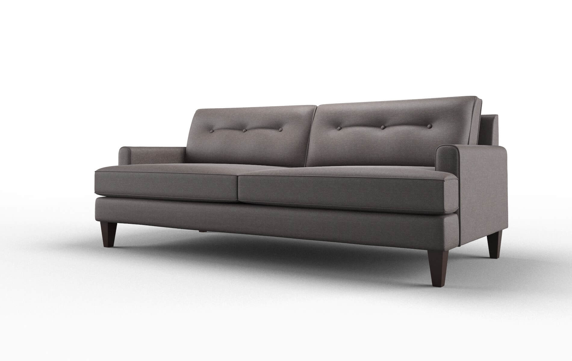 Naples Oscar Chocolate Sofa espresso legs 4