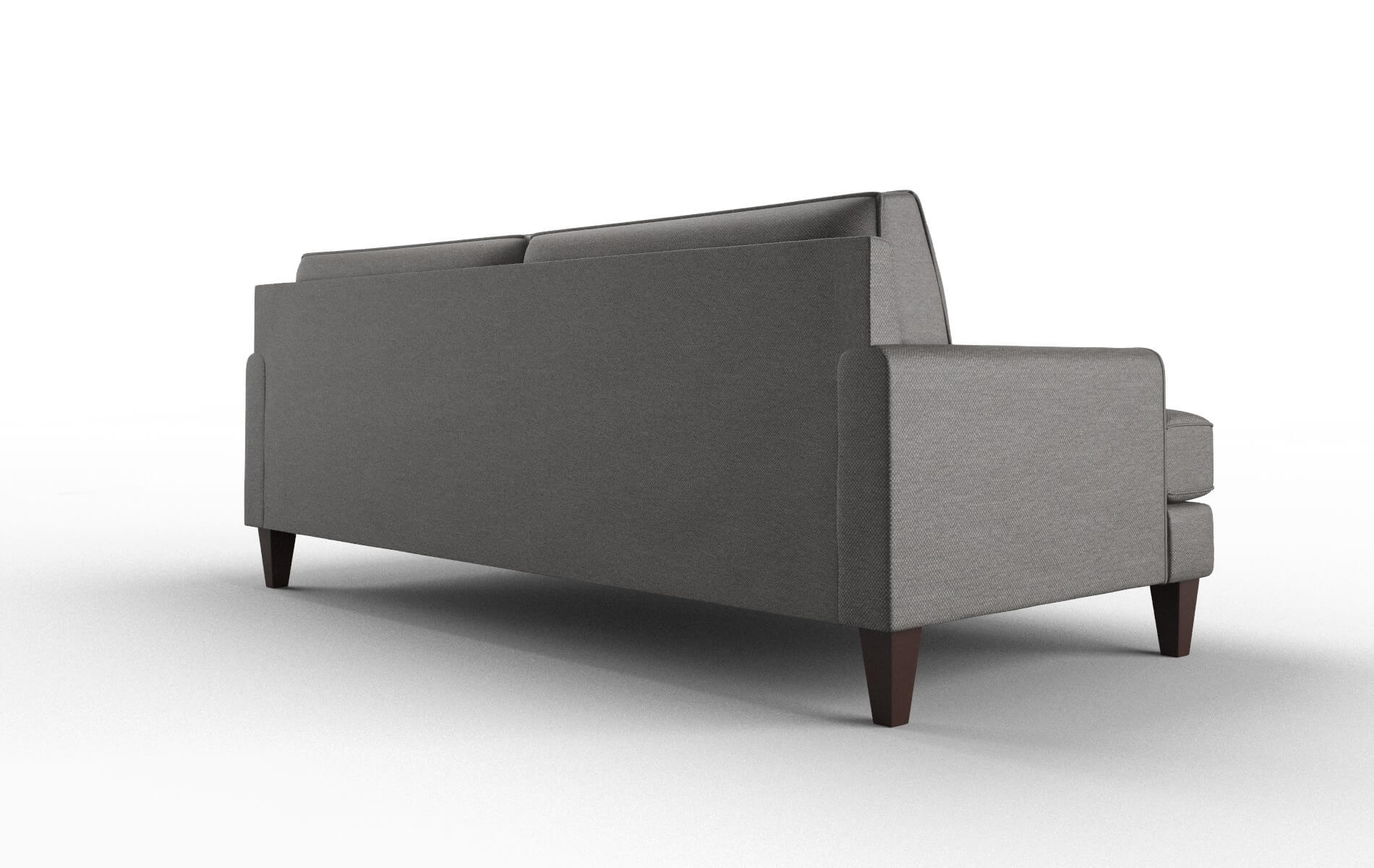 Naples Oscar Grey Sofa espresso legs 5