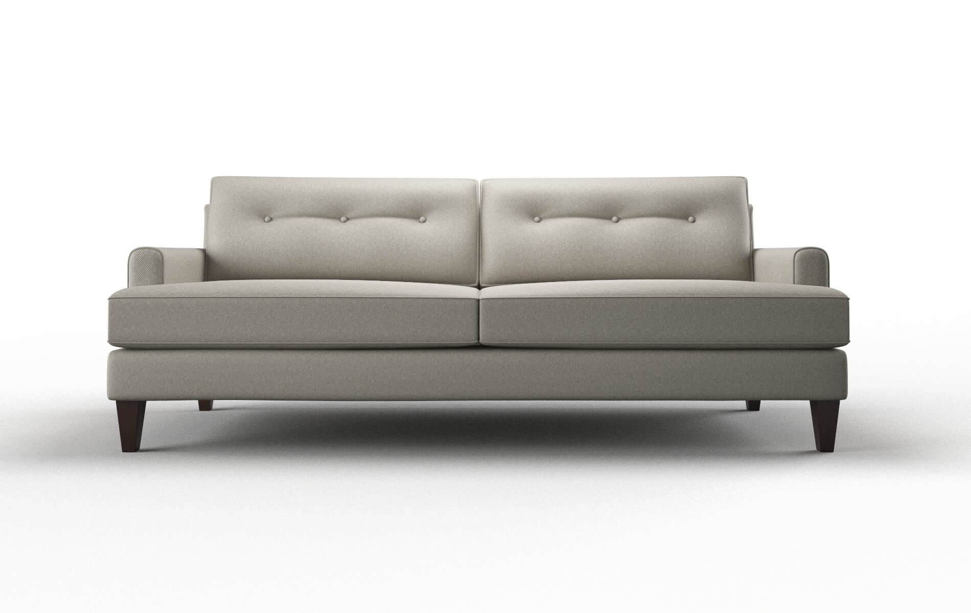 Naples Oscar Silver Sofa espresso legs 1