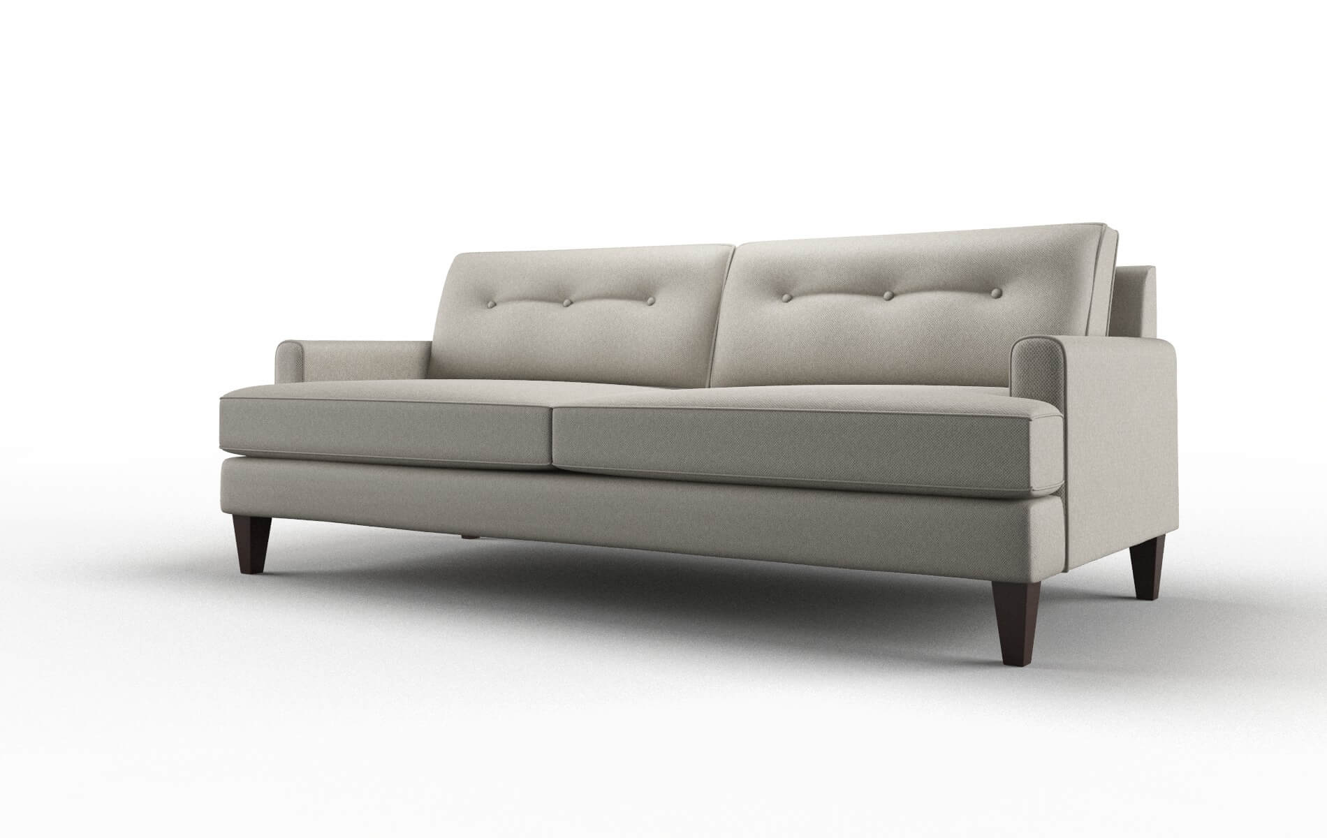 Naples Oscar Silver Sofa espresso legs 4