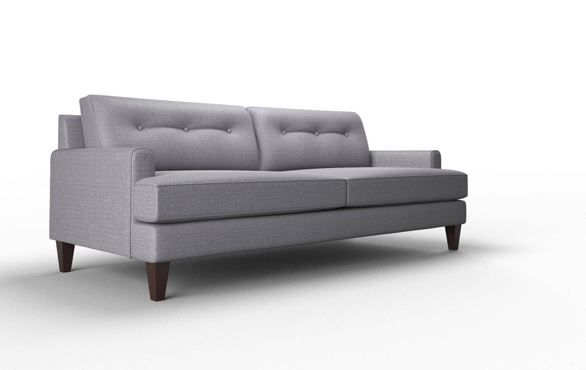 Naples Parker Ash Sofa espresso legs 2