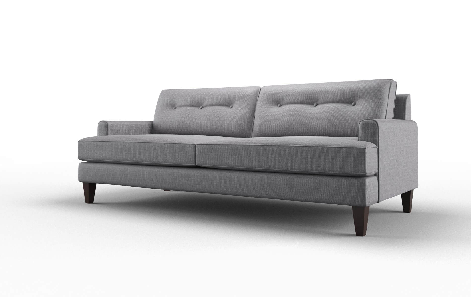 Naples Parker Ash Sofa espresso legs 4