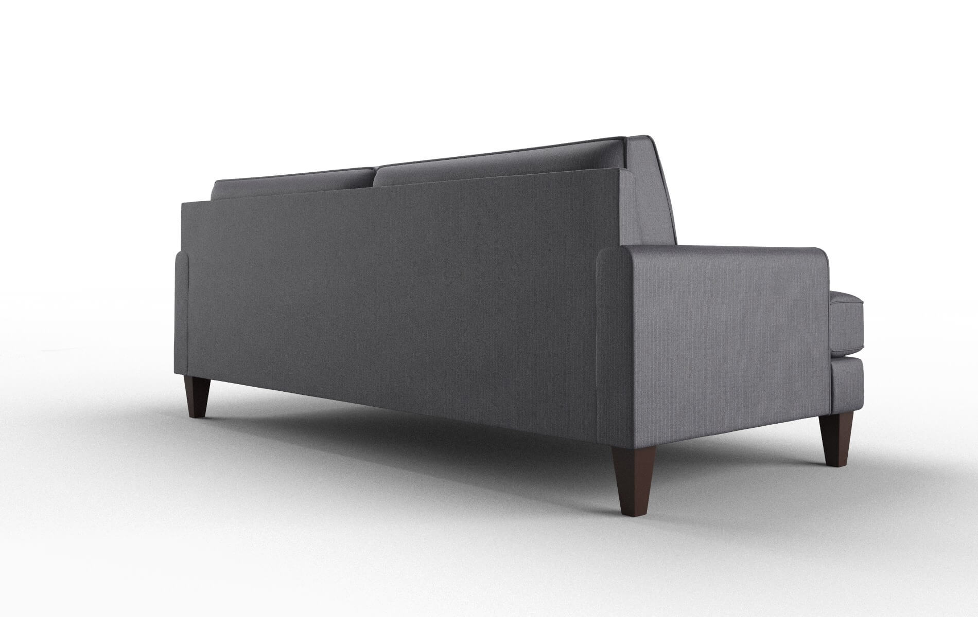 Naples Parker Charcoal Sofa espresso legs 5