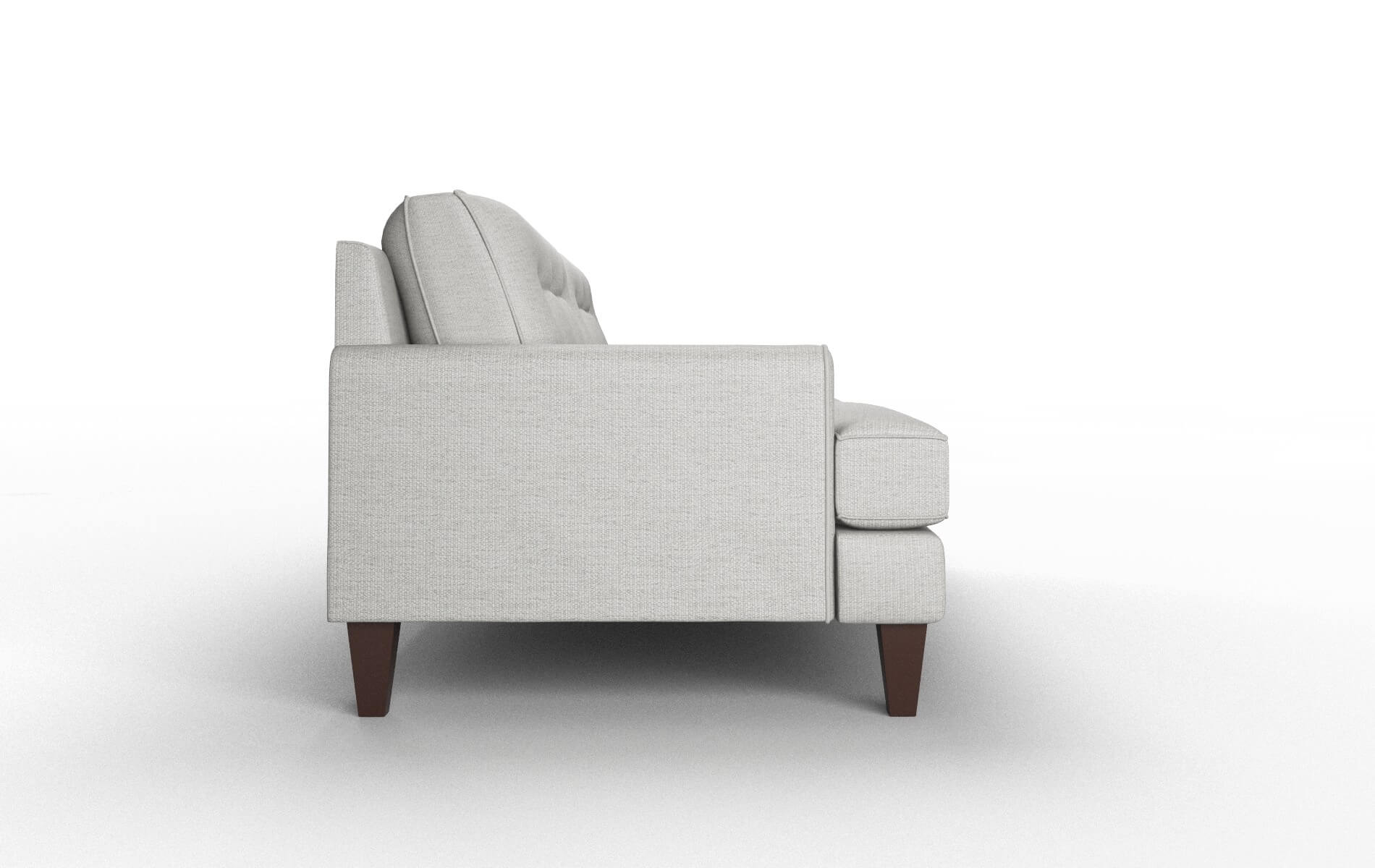 Naples Parker Silver Sofa espresso legs 3