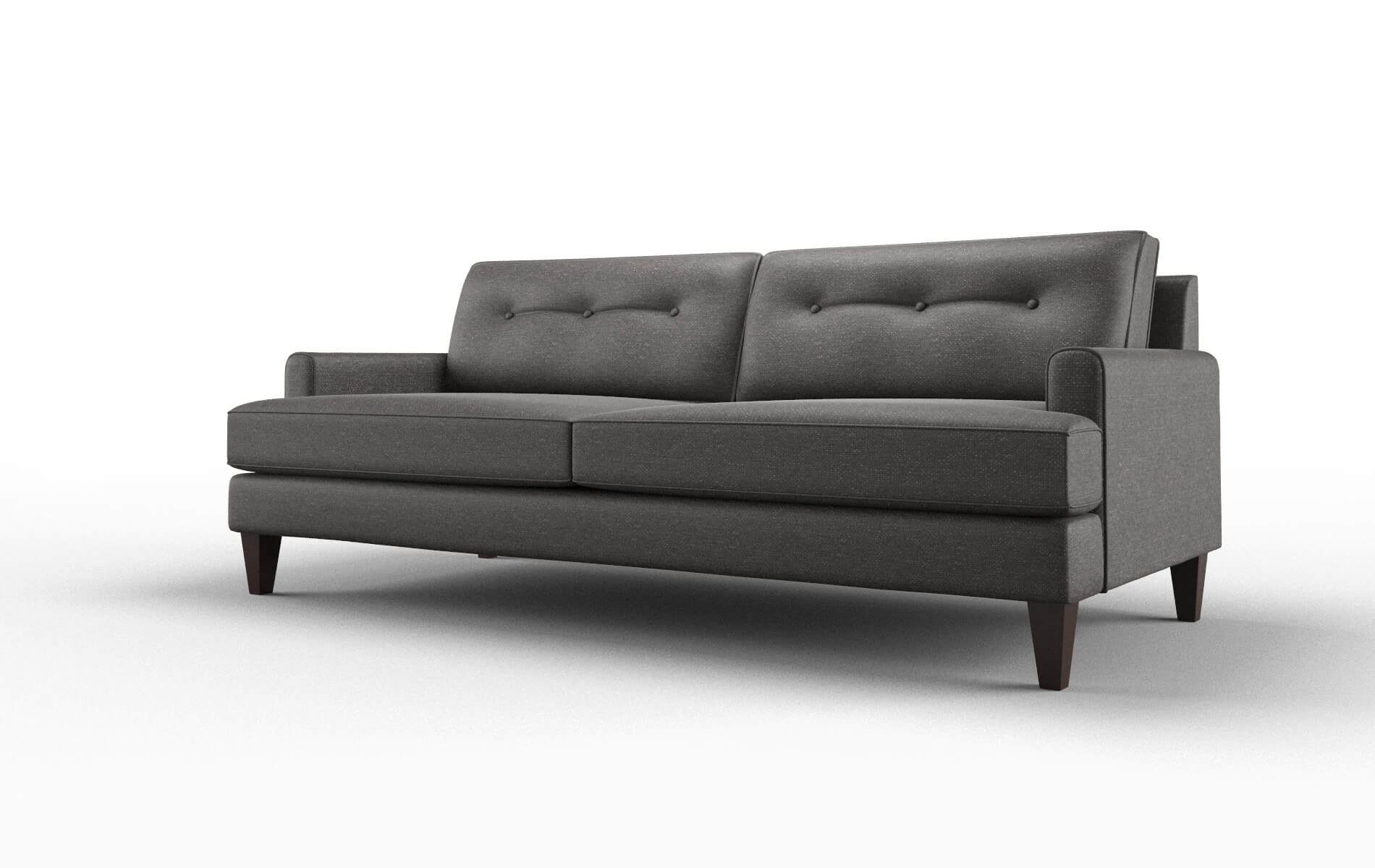 Naples Phoenix Chocolate Sofa espresso legs 4