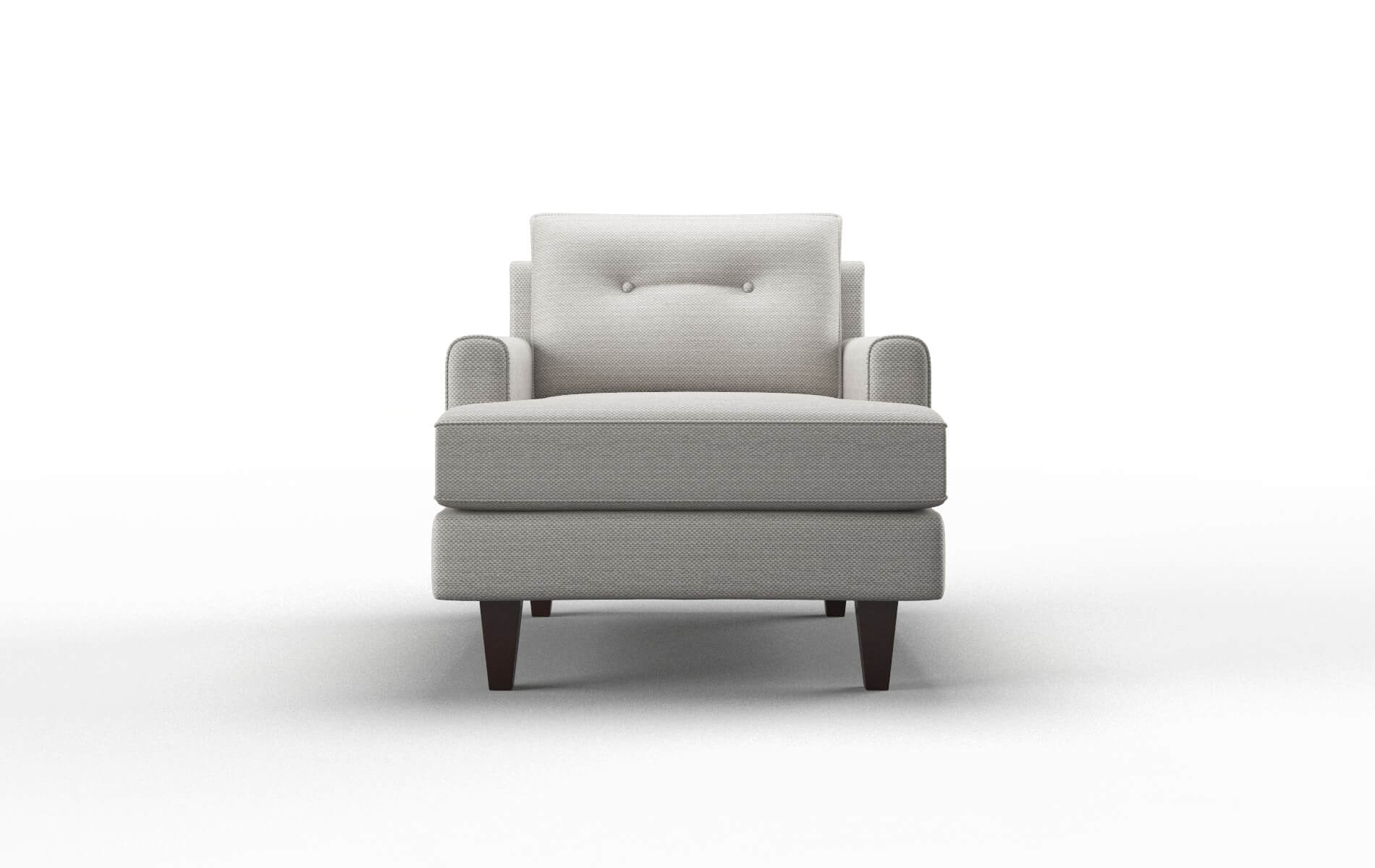 Naples Phoenix silver Chair Espresso Legs  1