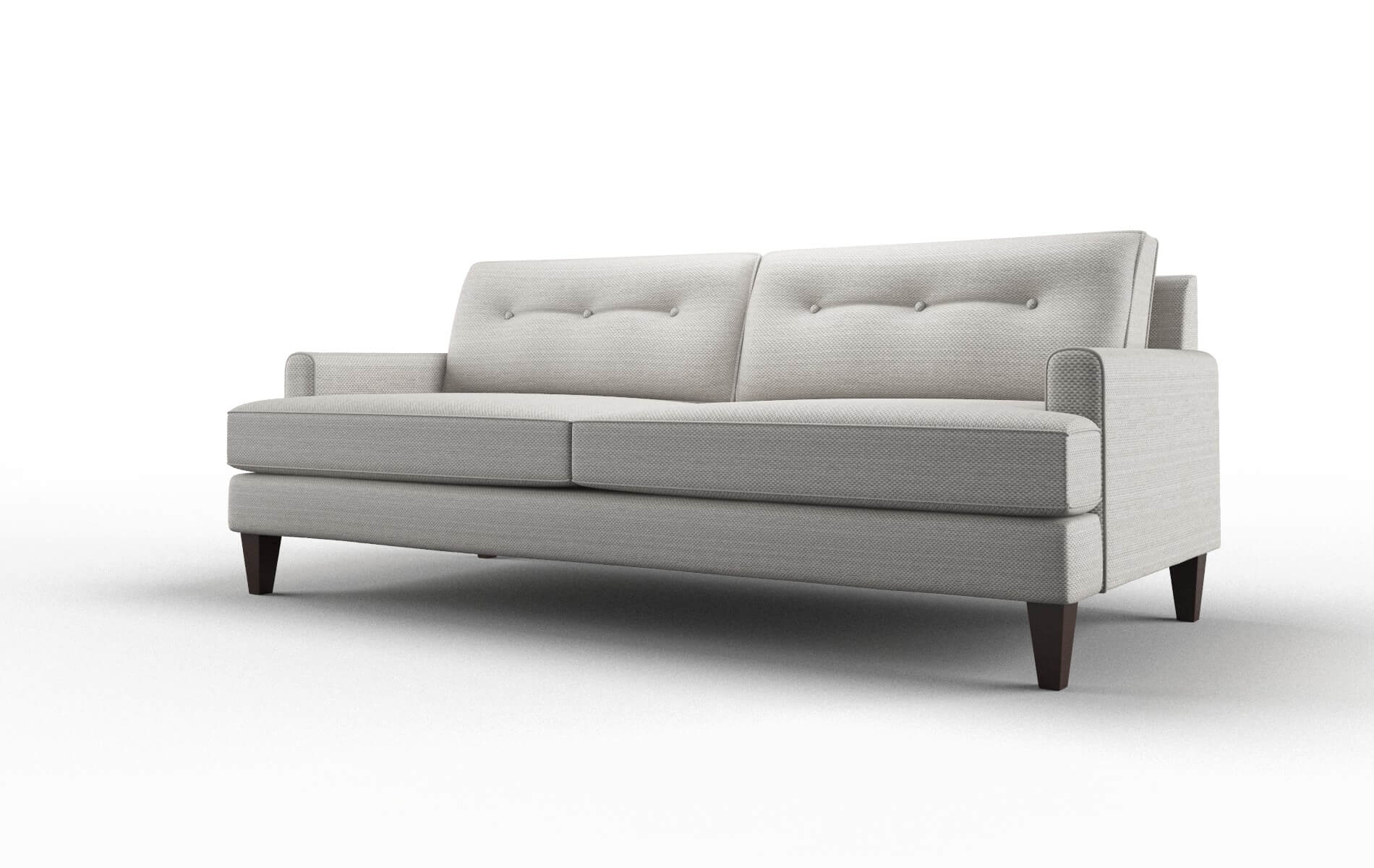 Naples Phoenix Silver Sofa espresso legs 4