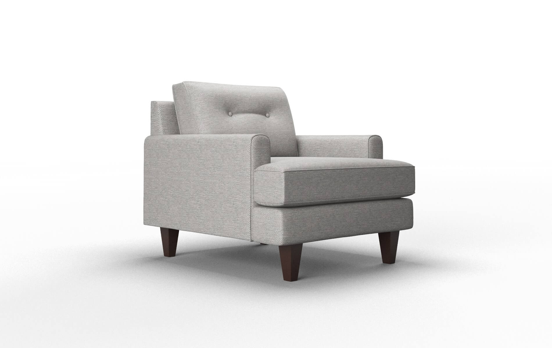 Naples Phoenix Smoke Chair espresso legs 2