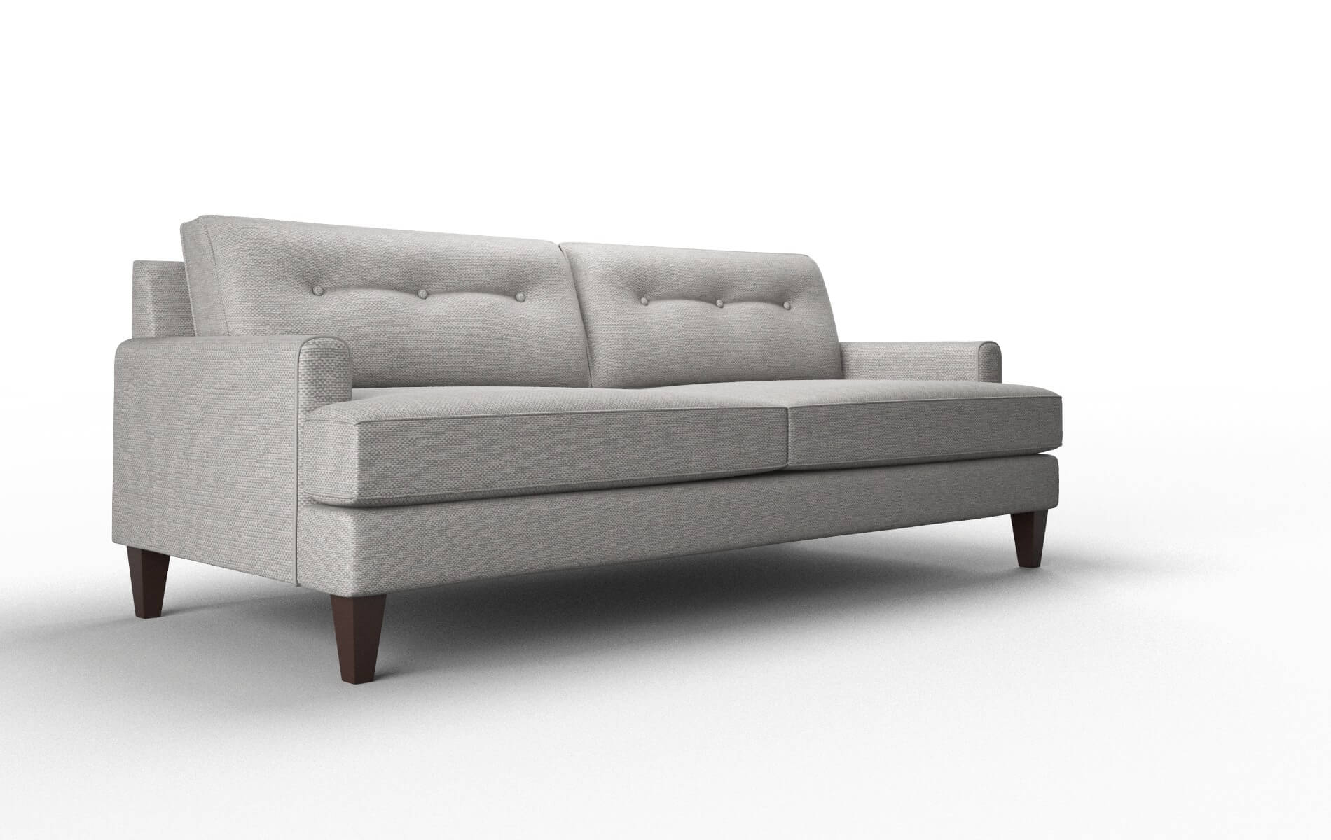 Naples Phoenix Smoke Sofa espresso legs 2
