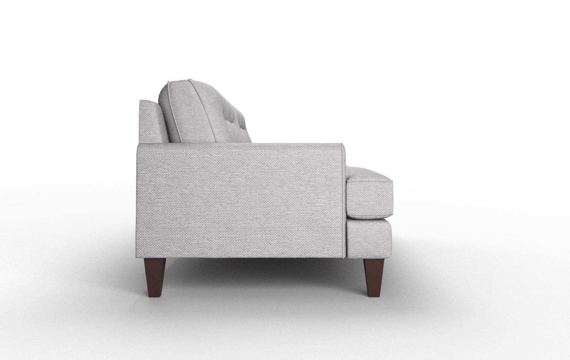 Naples Phoenix Smoke Sofa espresso legs 3