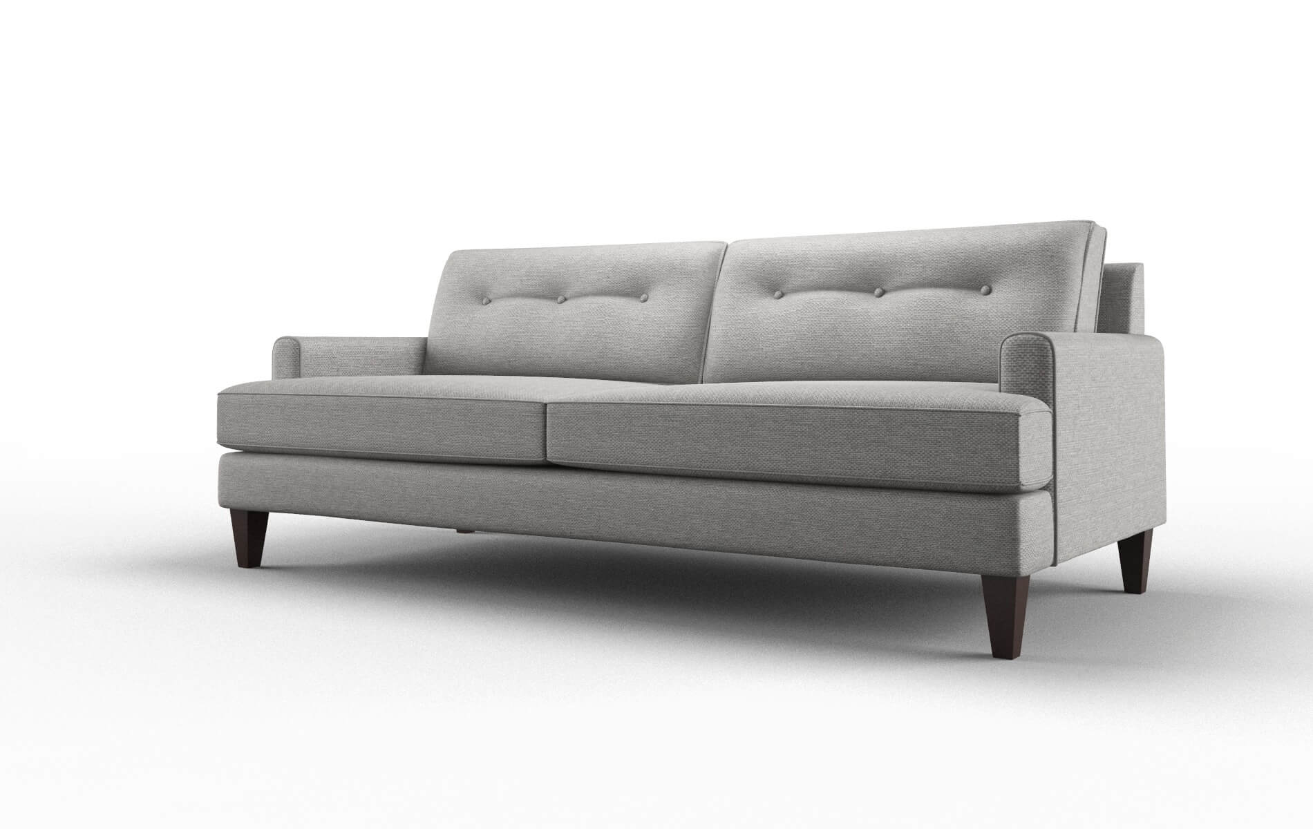 Naples Phoenix Smoke Sofa espresso legs 4