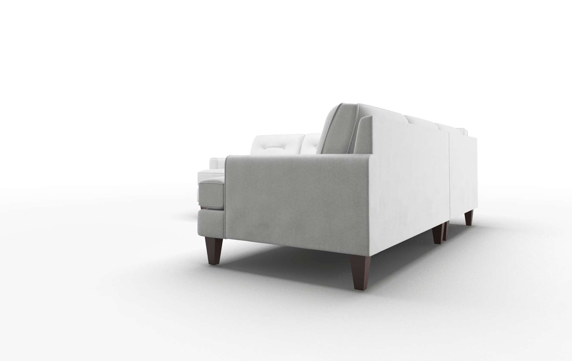 Naples Prisma Steam Sectional espresso legs 4