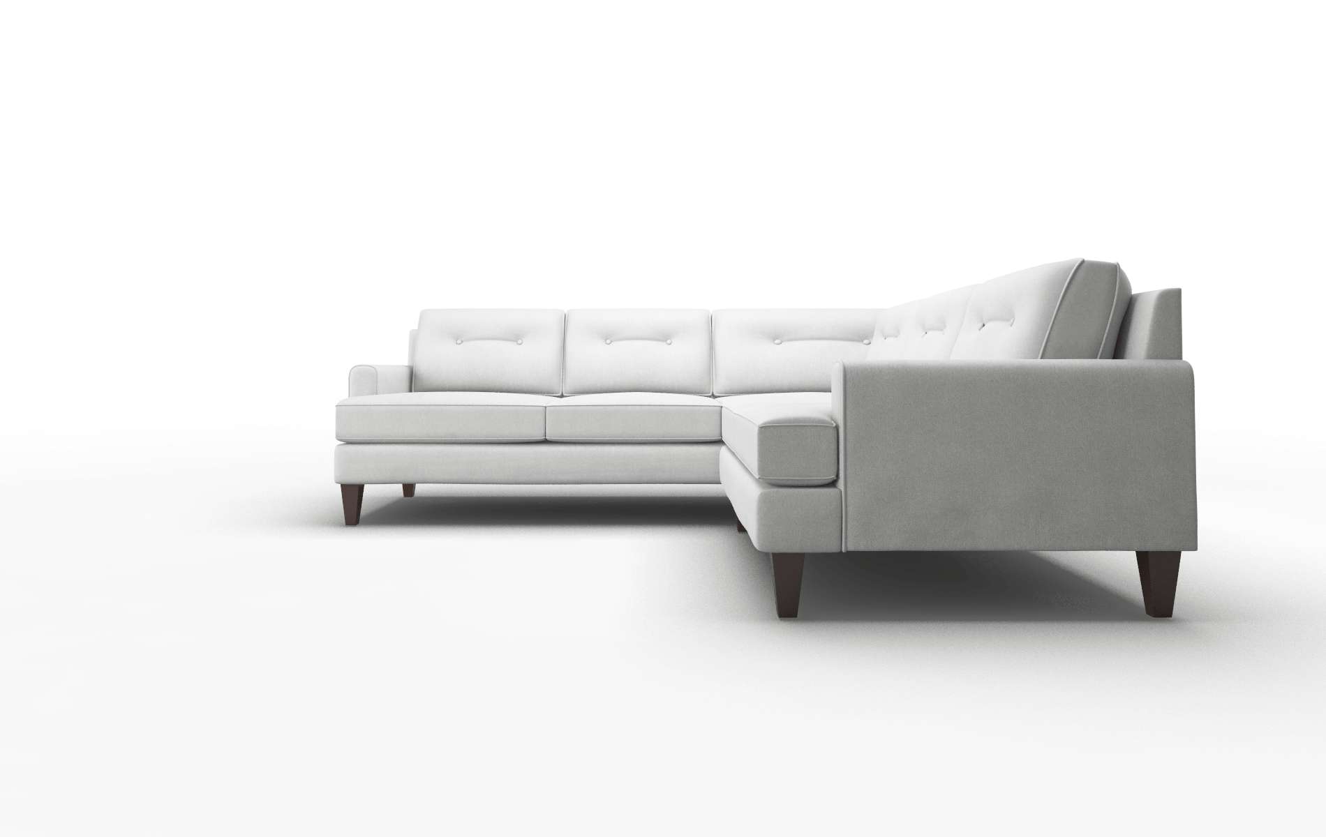 Naples Prisma Steam Sectional espresso legs 5