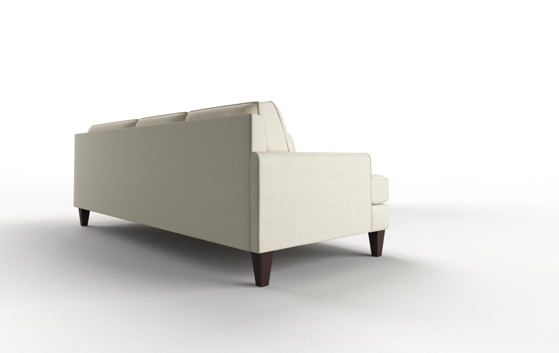 Naples Redondo Oyster Sectional espresso legs 3