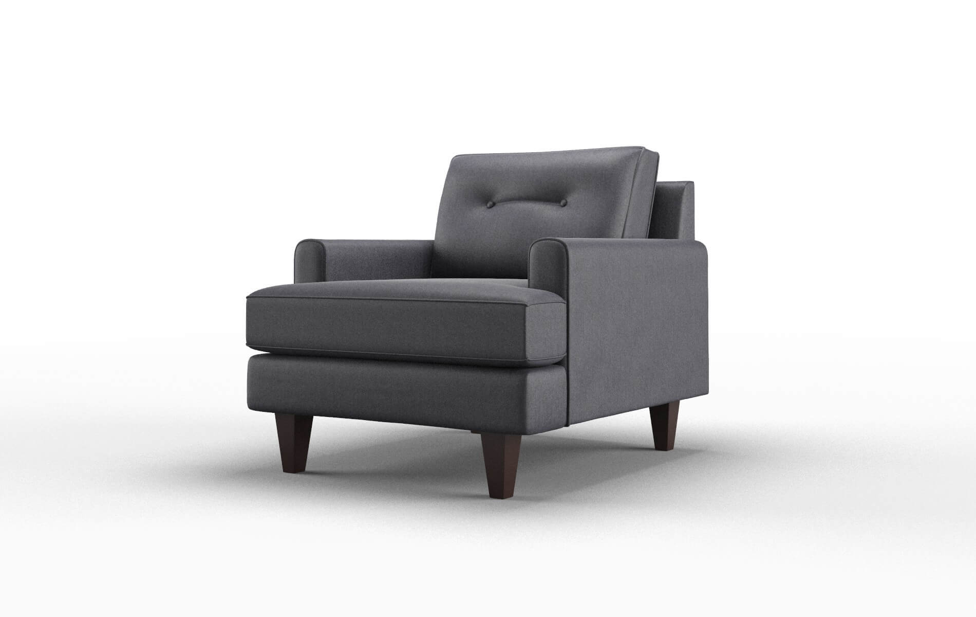 Naples Sasha Navy Chair espresso legs 4
