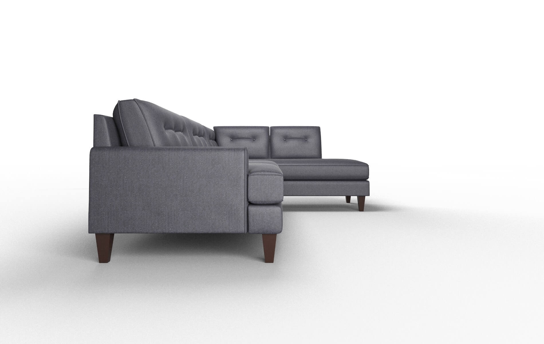 Naples Sasha Navy Panel espresso legs 3