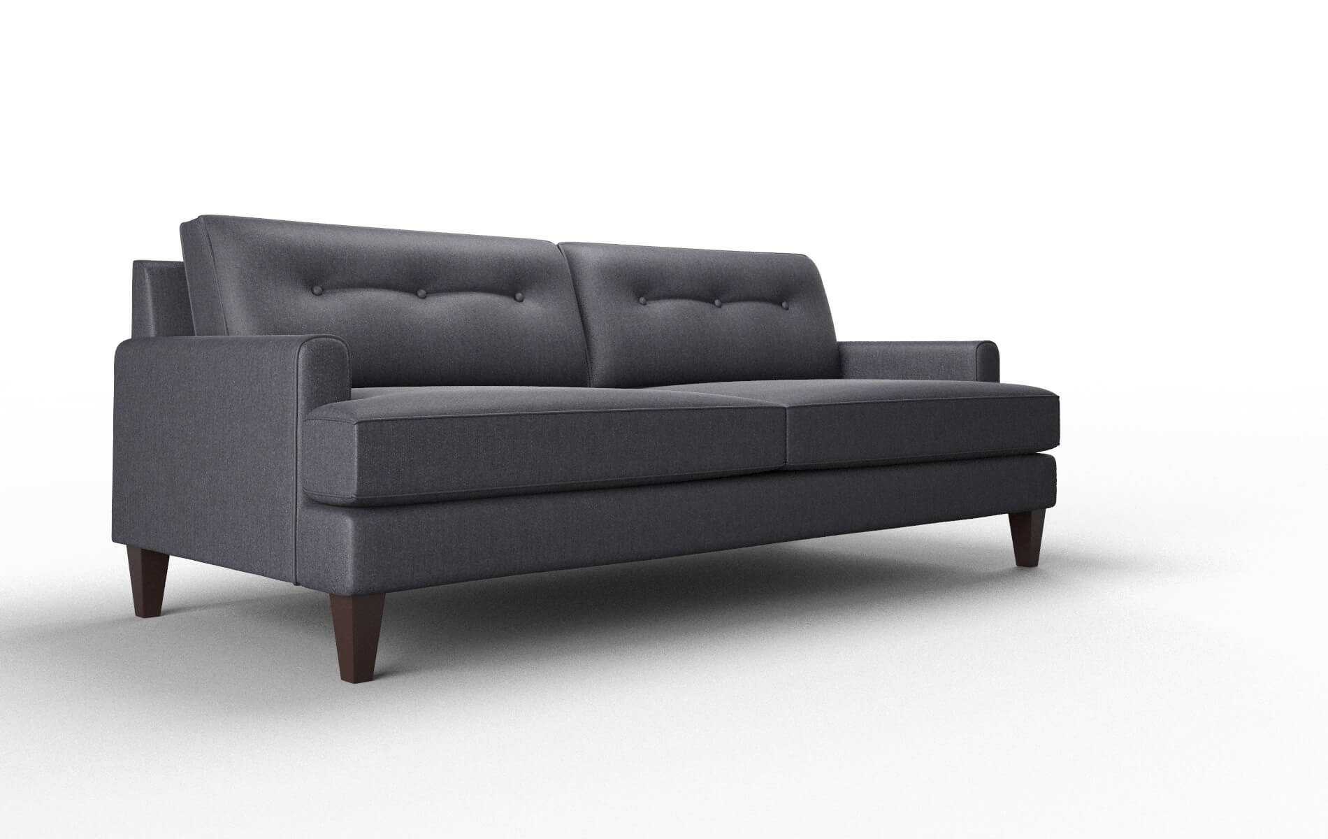 Naples Sasha Navy Sofa espresso legs 2
