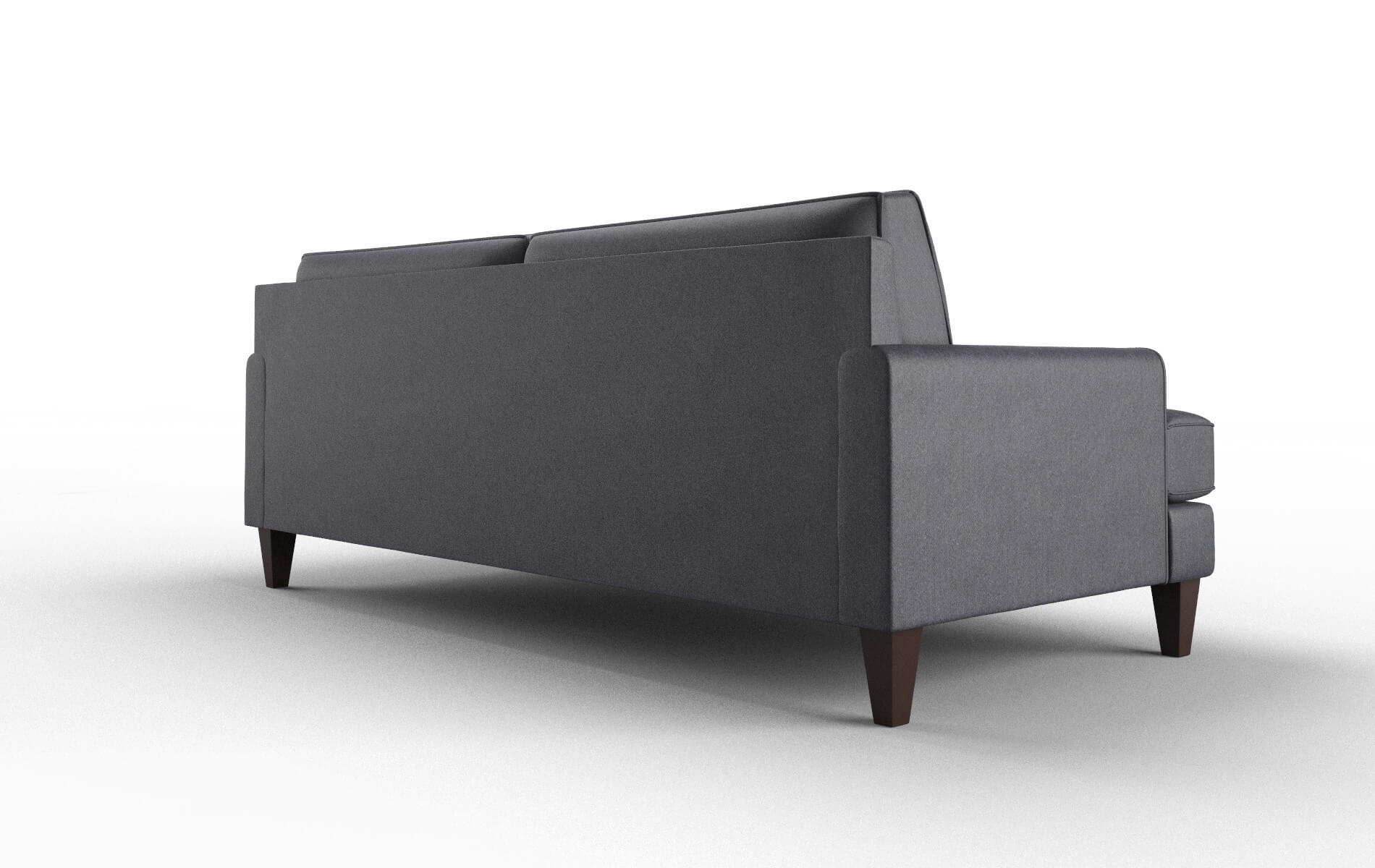 Naples Sasha Navy Sofa espresso legs 5
