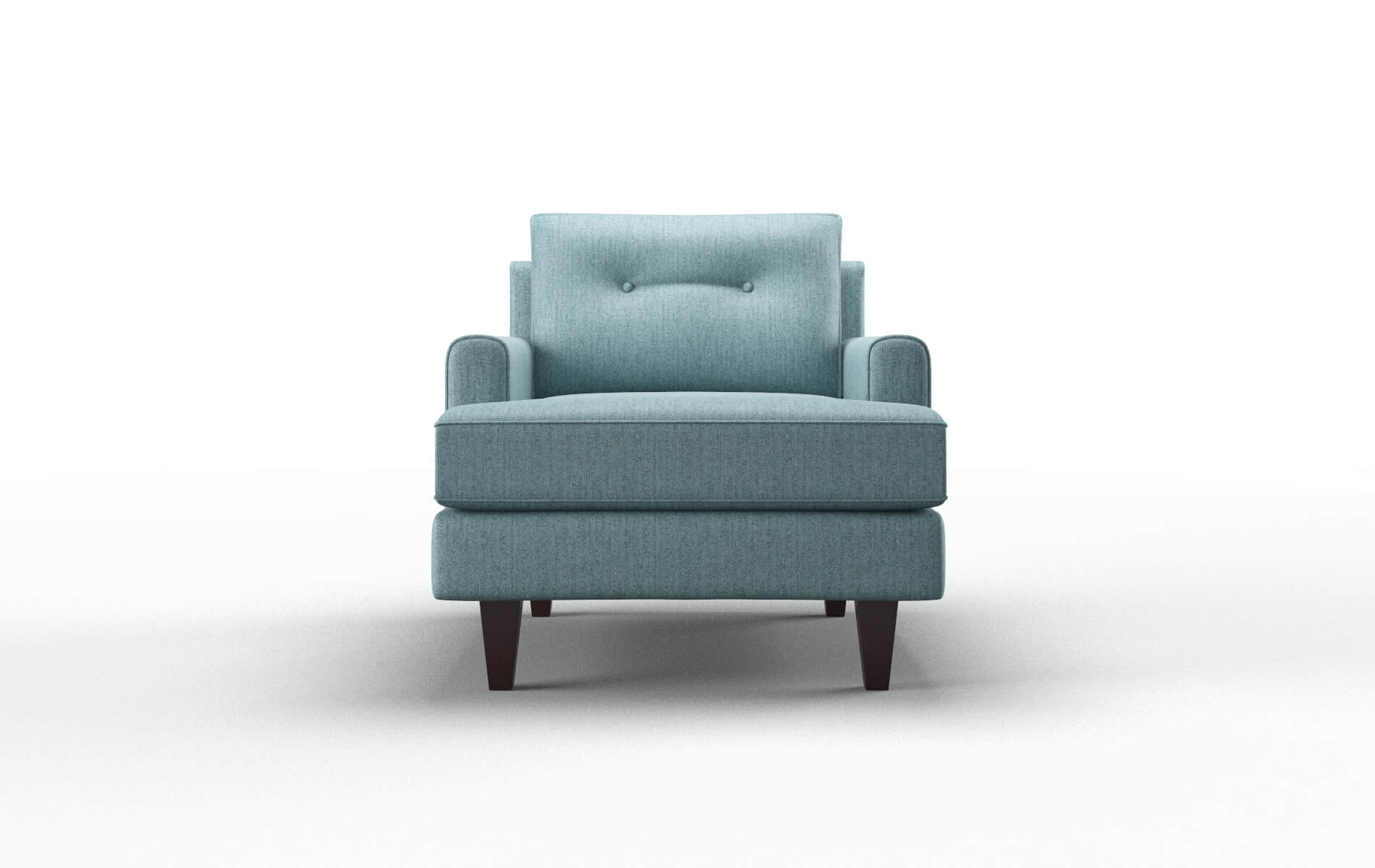 Naples Sasha Teal Chair espresso legs 1