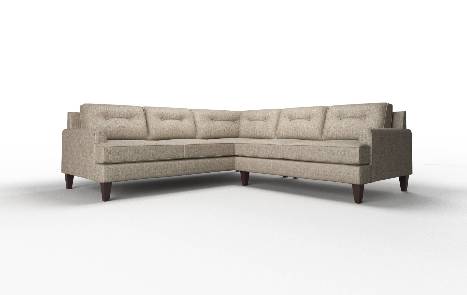 Naples Solifestyle 51 Sectional espresso legs 1