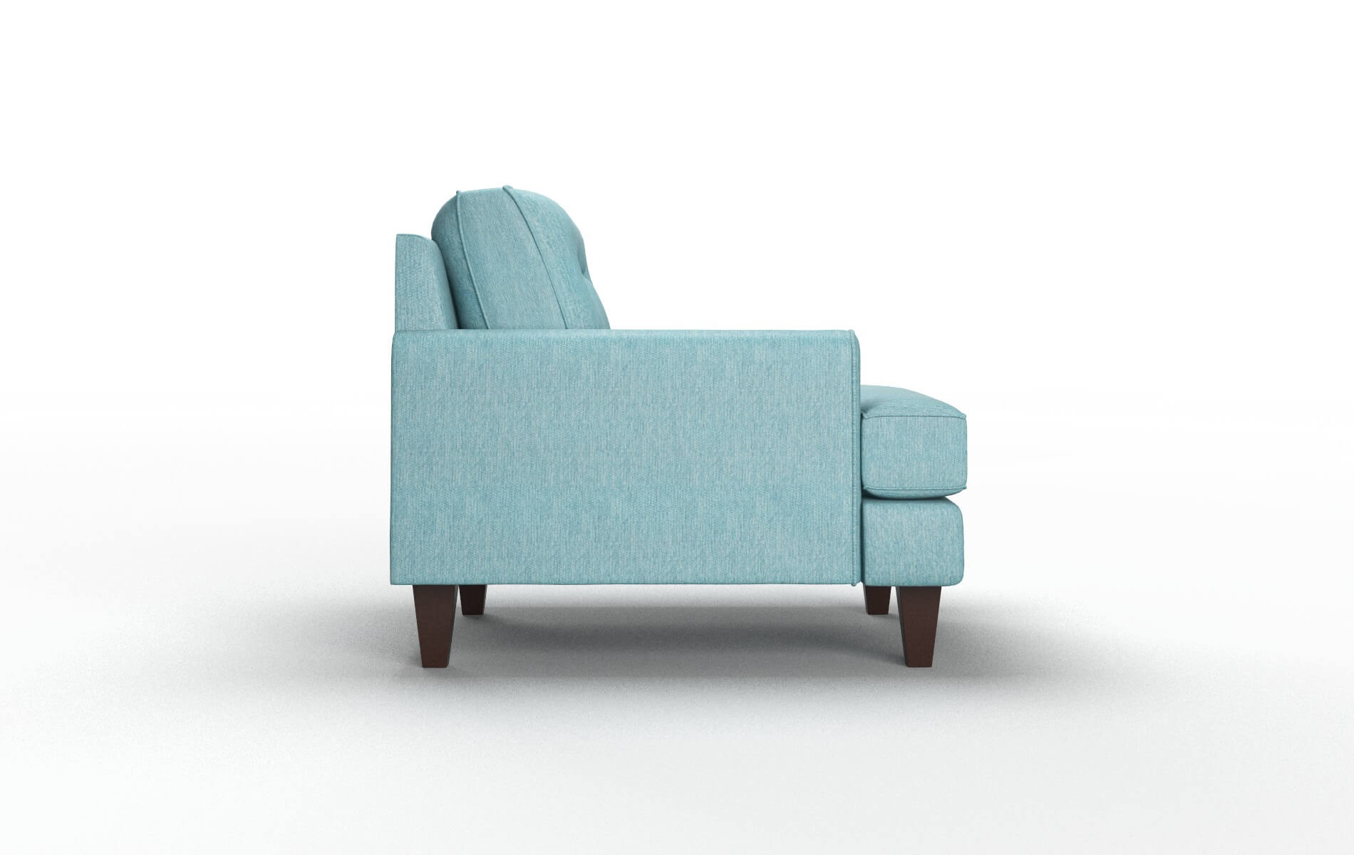 Naples Sorrento Denim Chair espresso legs 3