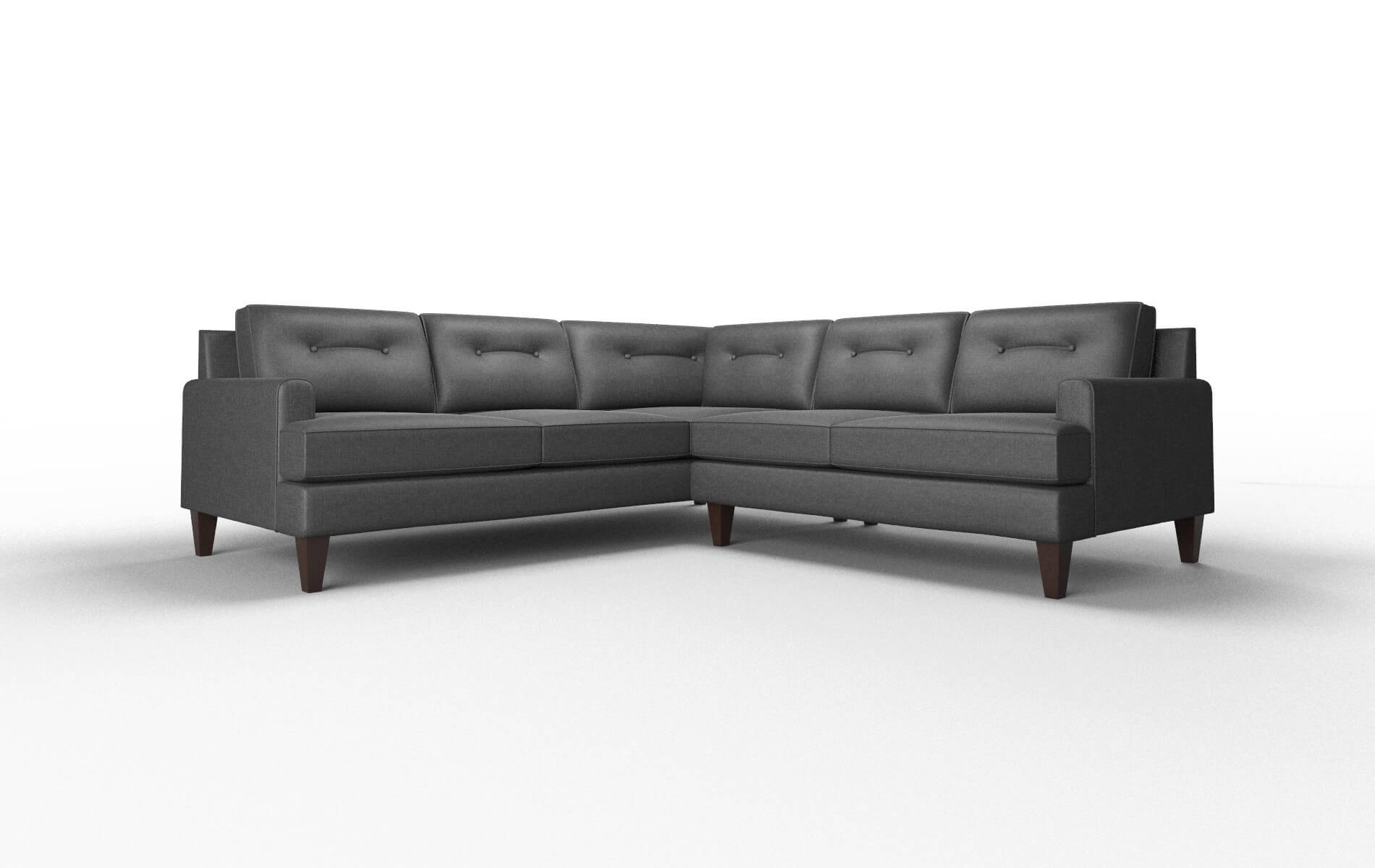 Naples Sosoftness 54 Sectional espresso legs 1