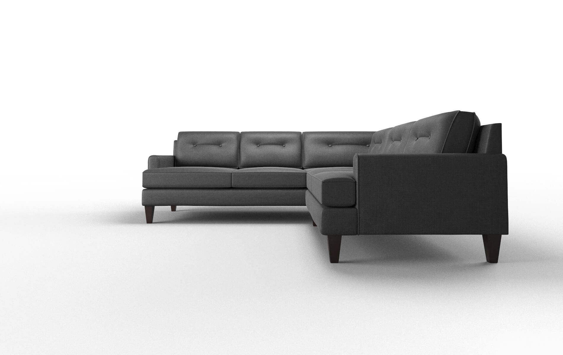 Naples Sosoftness 54 Sectional espresso legs 5