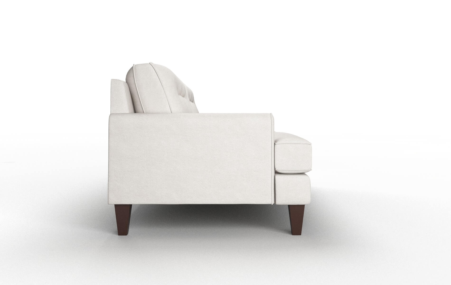 Naples Suave Dove Sofa espresso legs 3