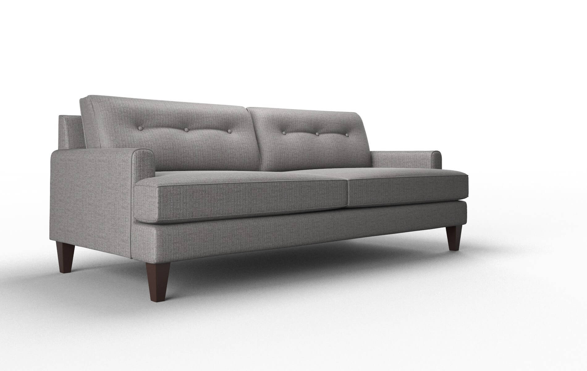 Naples Terrain Oatmeal Sofa espresso legs 2