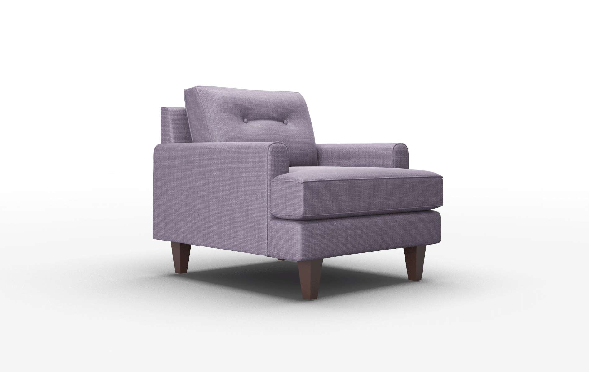Naples Tess Blackberry Chair espresso legs 2