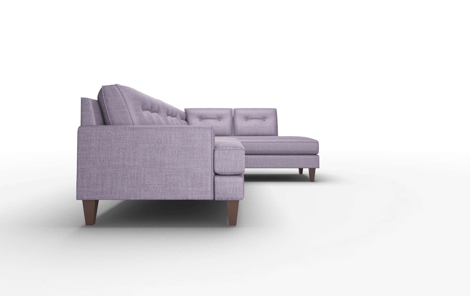 Naples Tess Blackberry Panel espresso legs 3