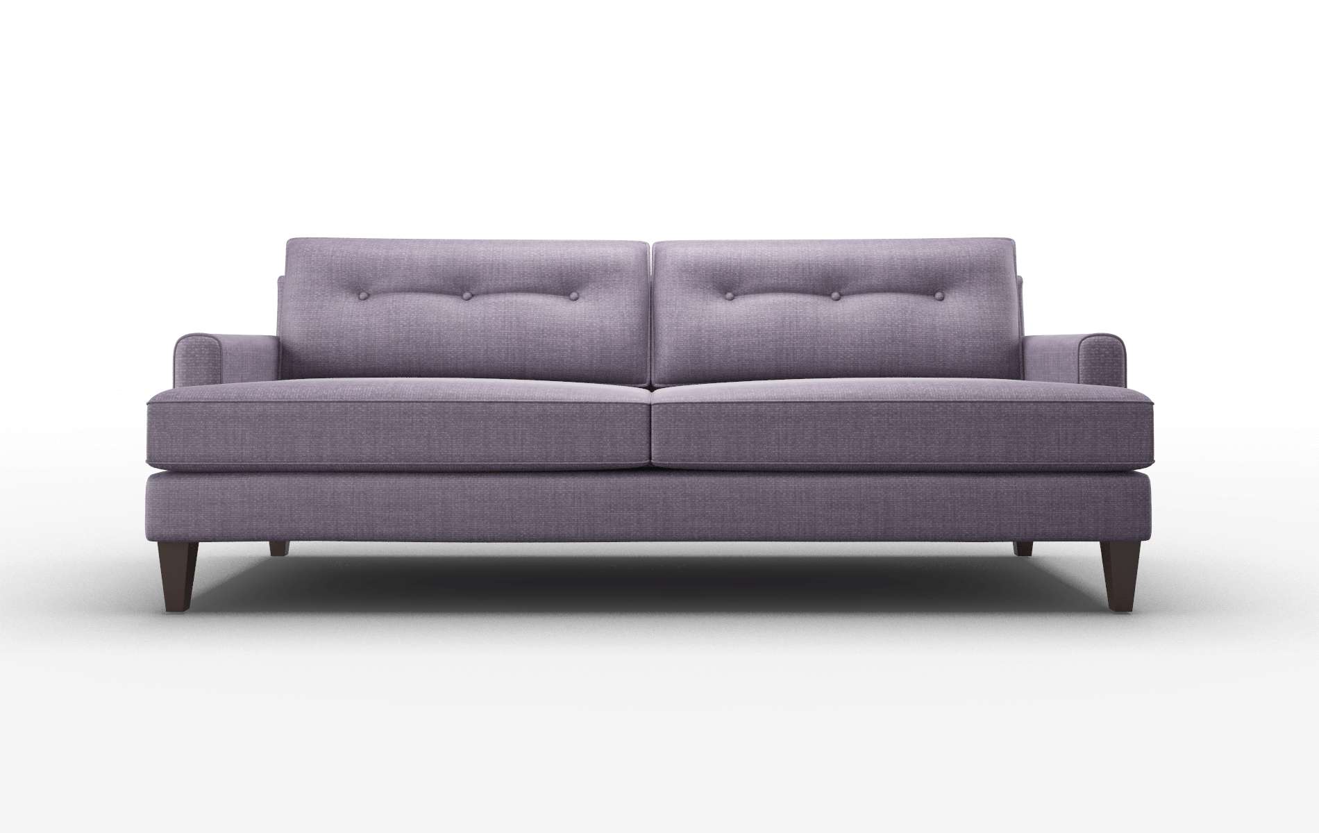 Naples Tess Blackberry Sofa espresso legs 1