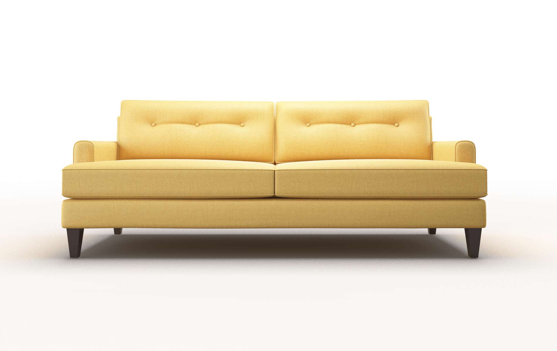 Naples Tess turmeric Sofa Espresso Legs  1