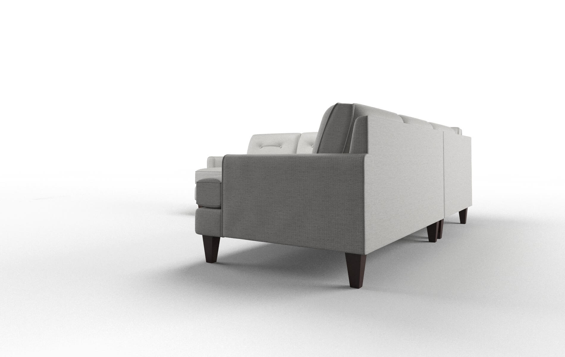 Naples Urban_d Pepper Sectional espresso legs 4